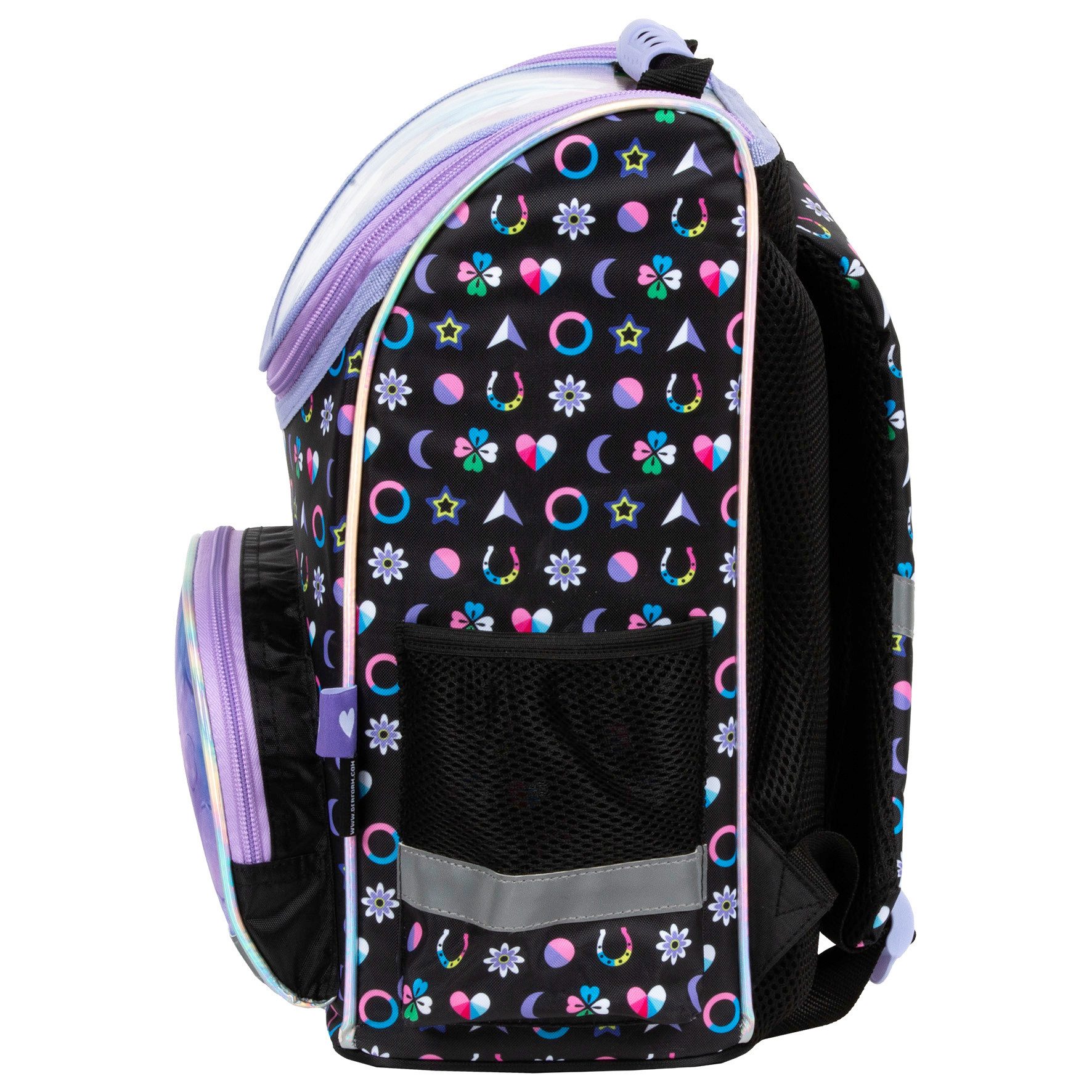 DERFORM Schulranzen Einhorn Unicorn 5 tlg. Set - Tornister Federtasche Turnbeutel Brotdose (5-tlg)