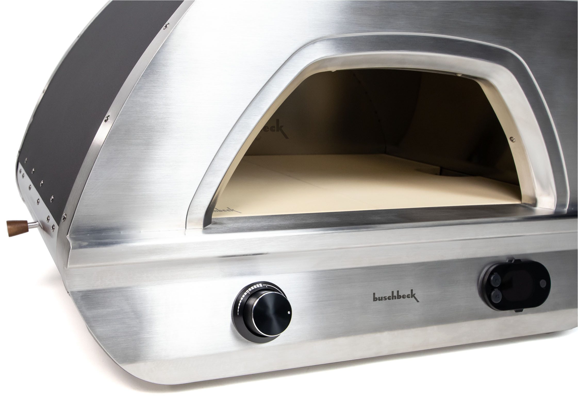 Buschbeck Gasgrill Pizzaofen X1 inkl. Bluetooth-Thermometer, BxTxH: 48x52x74 cm