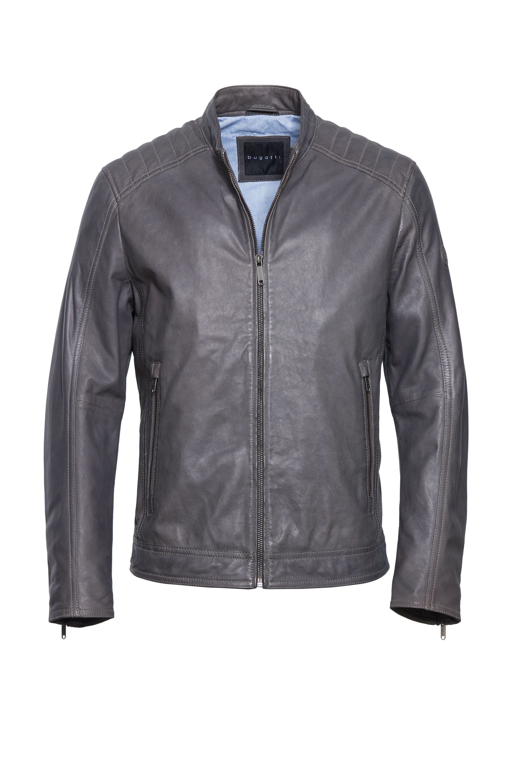 bugatti Lederjacke BUAPOLLO (1-St) mit Schultersteppung günstig online kaufen