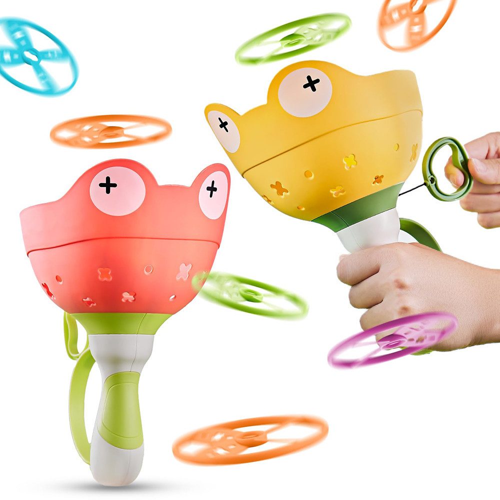CLTYQ Spielzeug-Gartenset Spielzeug Kinder Ab 4 5 6 7 8, Gartenspielzeug FüR Kinder Ab 4-8 Jahre, 2 Stück,Propeller Spielzeug für 3 4 5 6 Jahren,Outdoor-Spiel