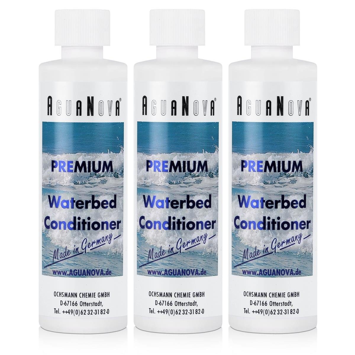 Wasserbett 3x AguaNova Wasserbett Conditioner Premium 250 ml, Wasserbetten - Kond