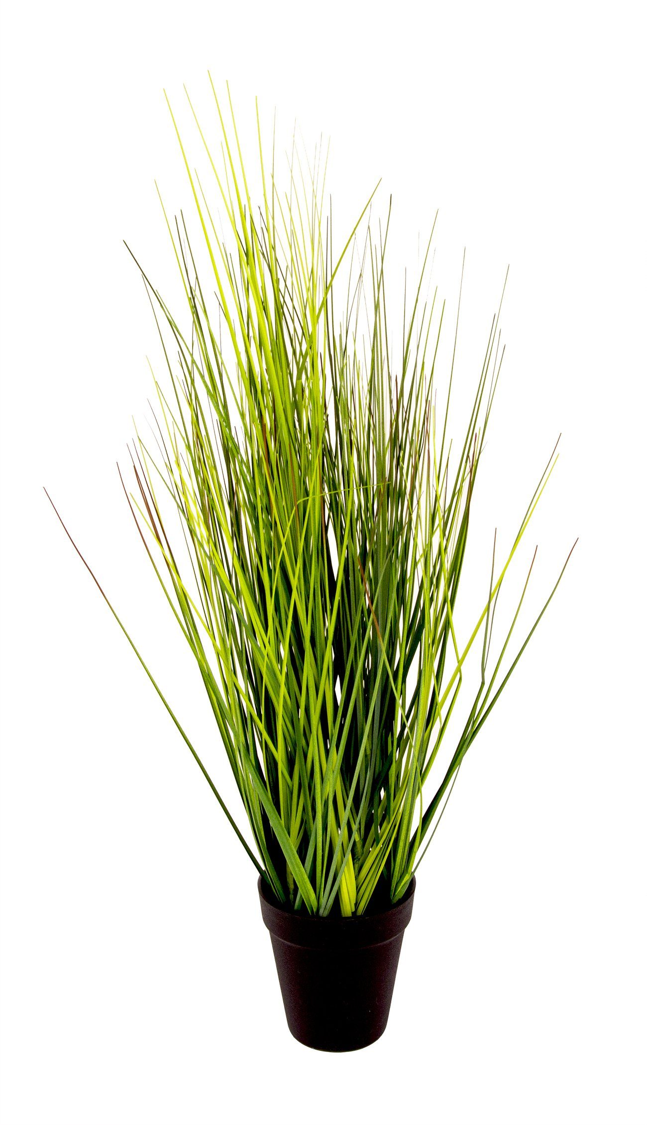 Kunstgras Kunstpflanze im Topf 60cm BigDean, Dekogras Höhe Zierpflanze, Gras hoch Künstliches 60 cm