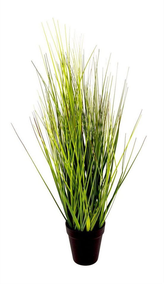 Kunstgras Kunstpflanze im Topf 60cm hoch Künstliches Gras Dekogras  Zierpflanze, BigDean, Höhe 60 cm