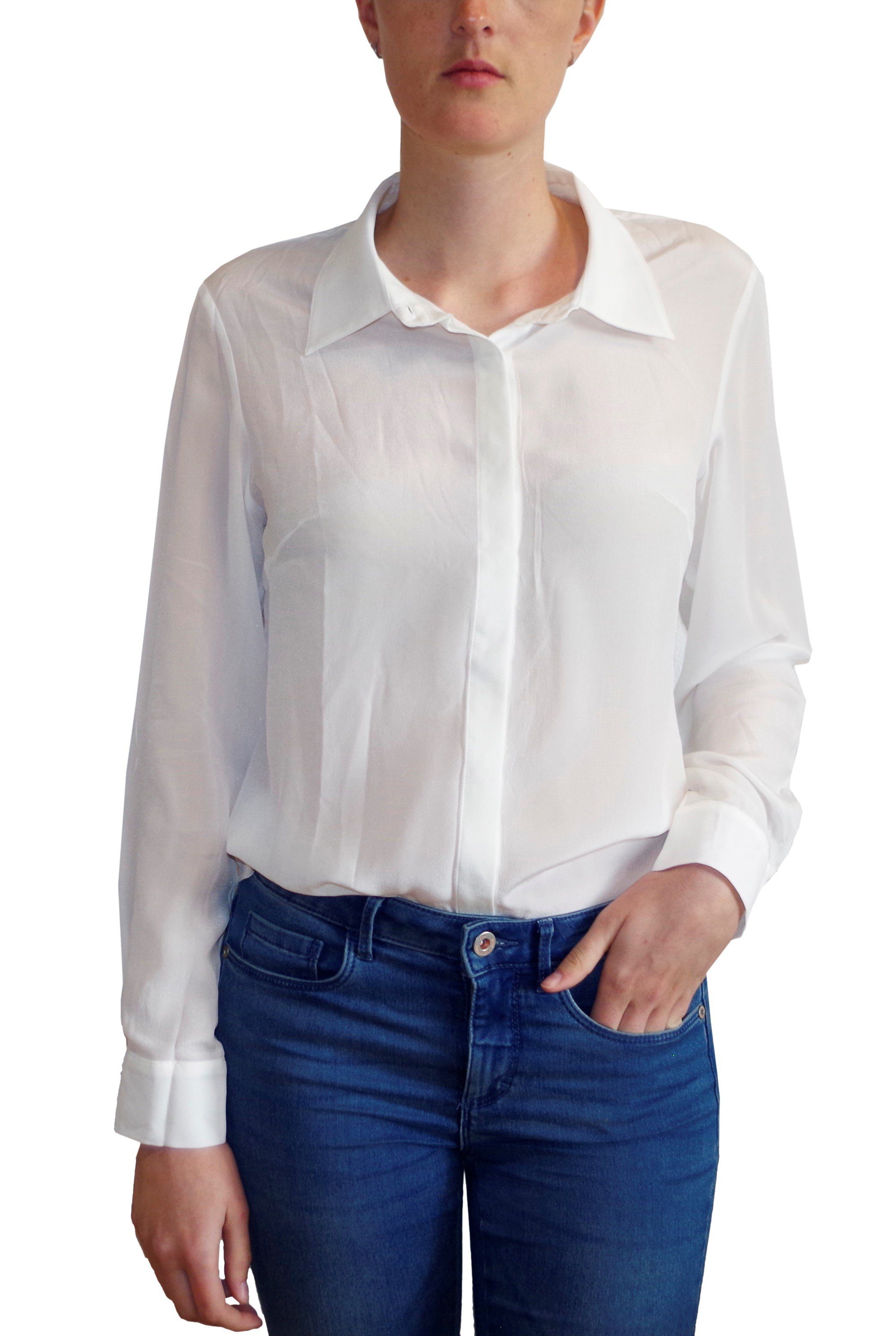 Posh Gear Seidenbluse Damen Bluse Camicina günstig online kaufen