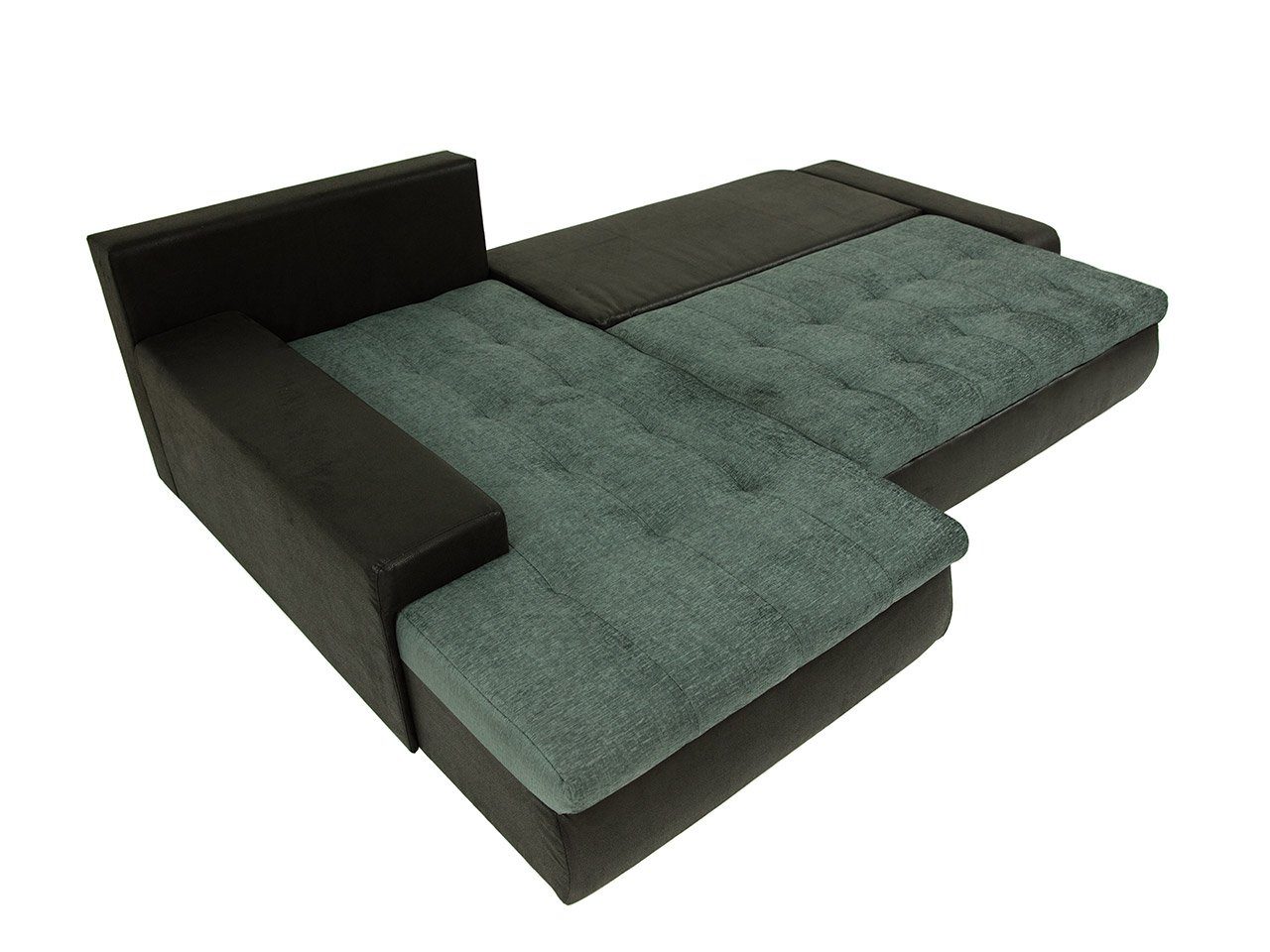 Orkan Polsterecke L-Form und Bettkasten, Ecksofa mit MIRJAN24 Universell Schlaffunktion Mini,