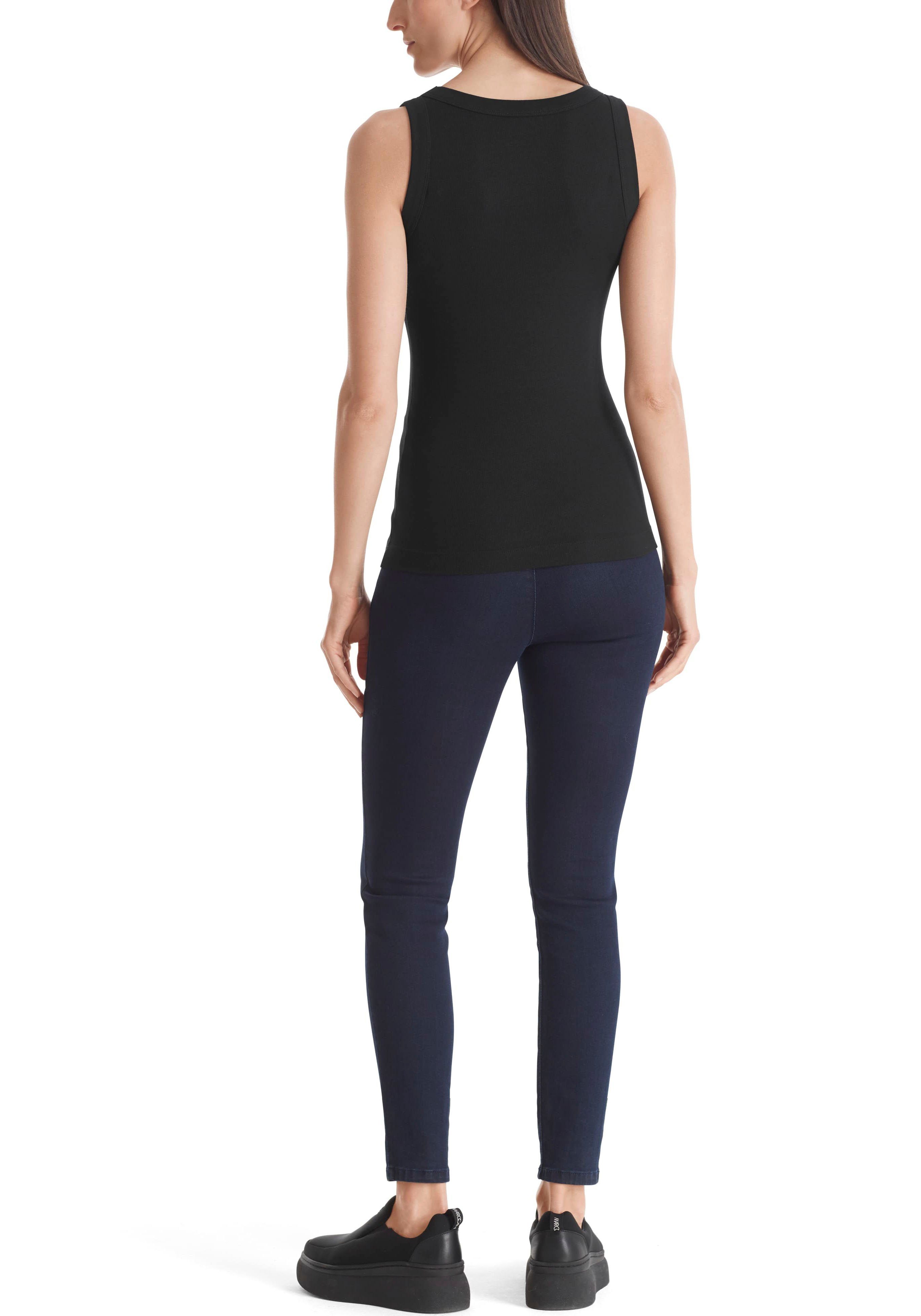 Marc Cain Tanktop "Collection Essential" Premium Damenmode Tanktop aus Feinripp