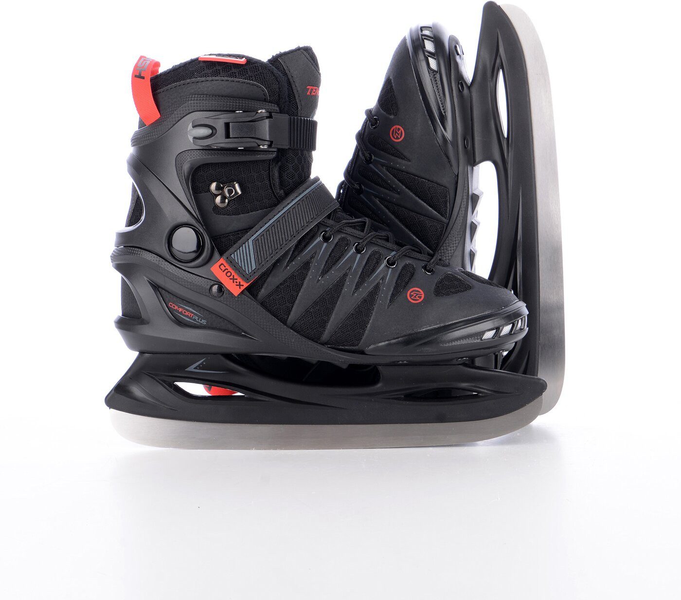 TEMPISH Schlittschuhe TEMPISH Eishockeyschlittschuh CROX.X - Herren SCHWARZ-ROT