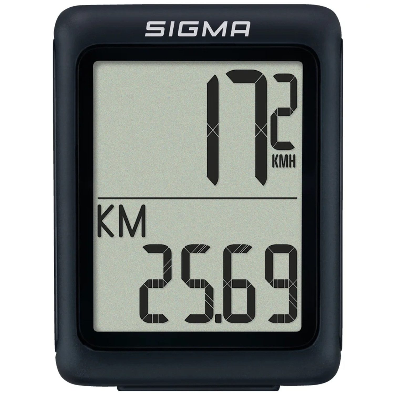 SIGMA Fahrradcomputer BC 5.0 WR mit 5 Funktionen wasserdicht (1x Lithium-Batterie CR2032 (im Lieferumfang enthalten), wetterfest, großes und gut lesbares Display