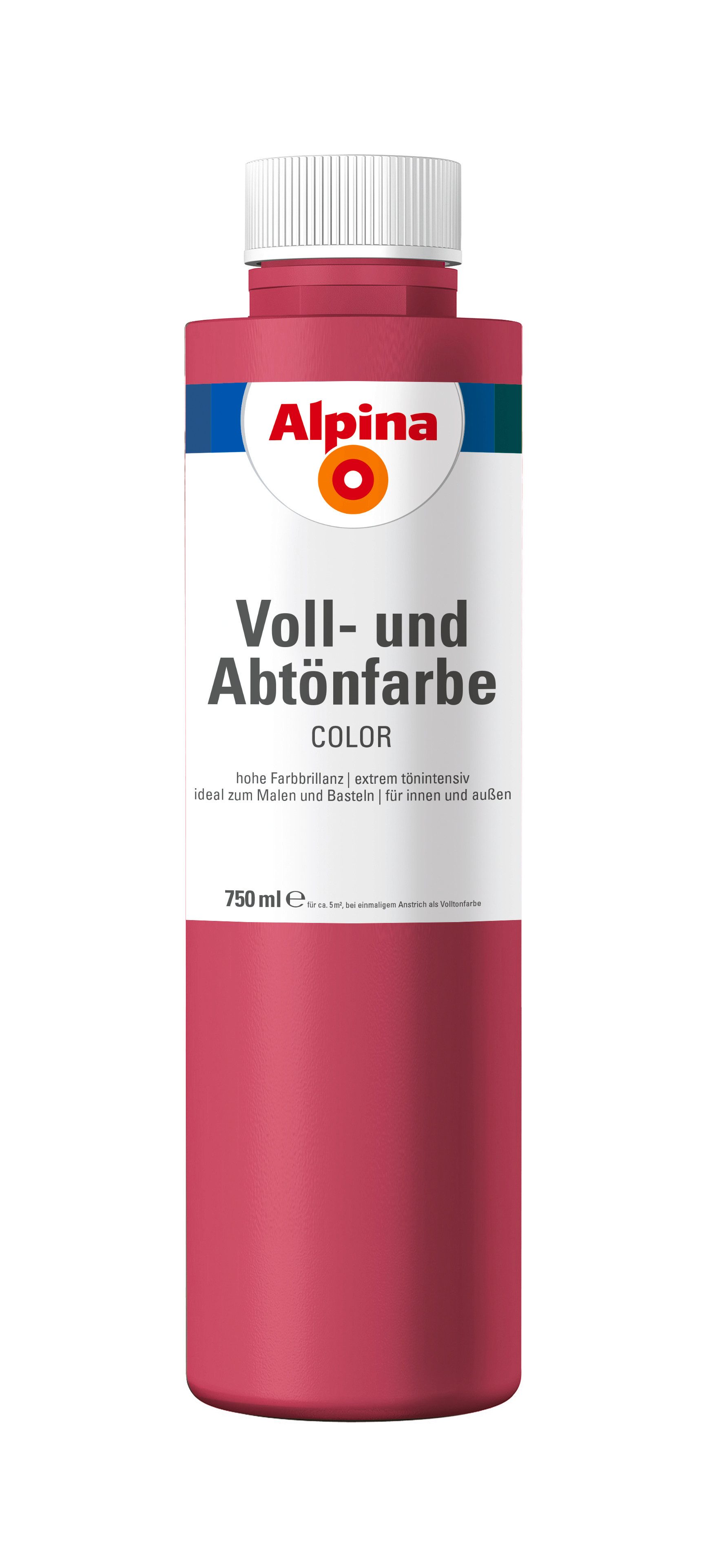 Alpina Wandfarbe COLOR Voll- und Abtönfarbe seidenmatt
