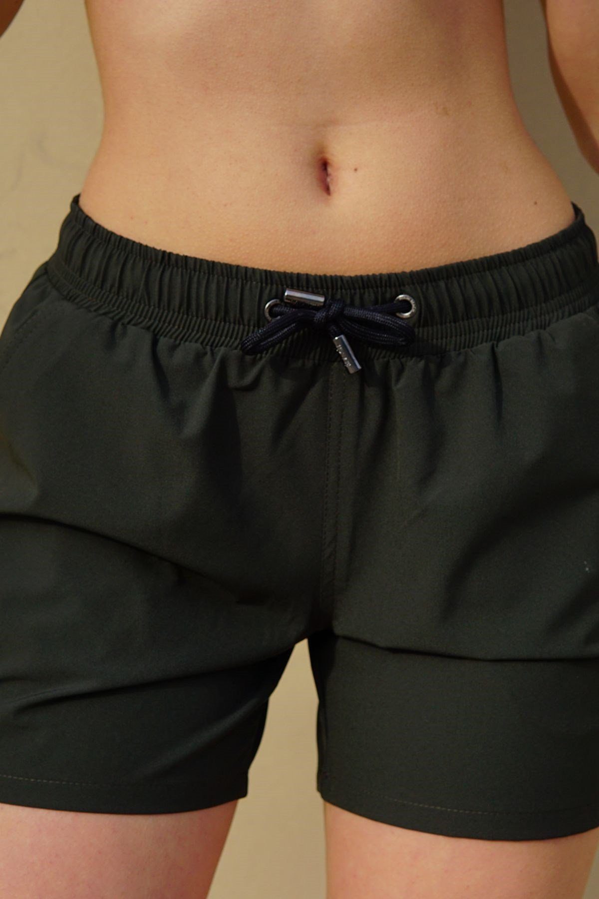 C&CITY Shorts Damen Lycra Strandshorts