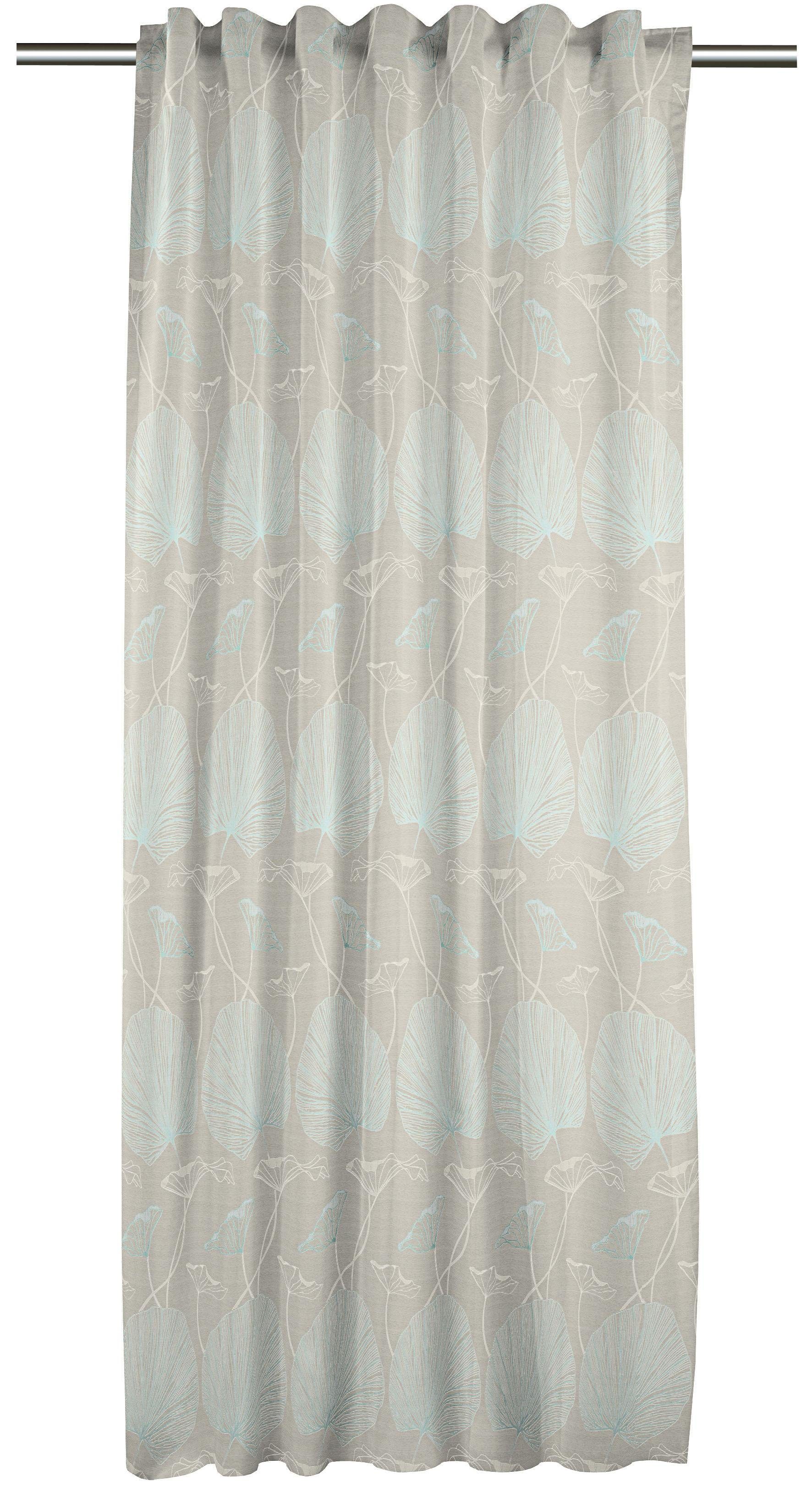 APELT Vorhang Nora 134X245 (1 St), Multifunktionsband, blickdicht, Jacquard, HxB: 245x134, Nora, Fertigschal mit Universalband