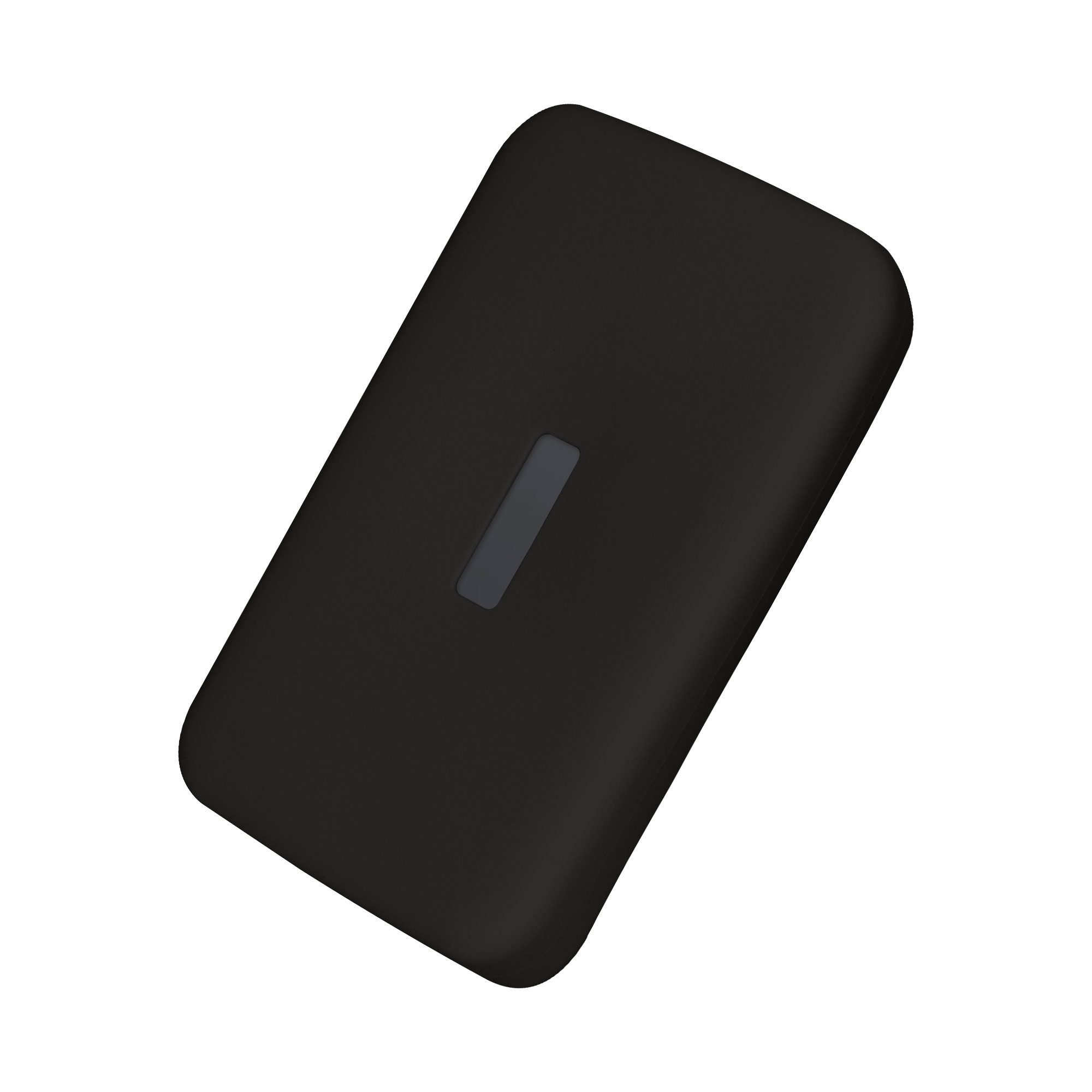 kwmobile Smartwatch-Hülle Silikon Hülle für Anker MagGo Power Bank 10000mAh 15W Case, Powerbank Hülle für unterwegs - Tasche für Power Bank - Schwarz