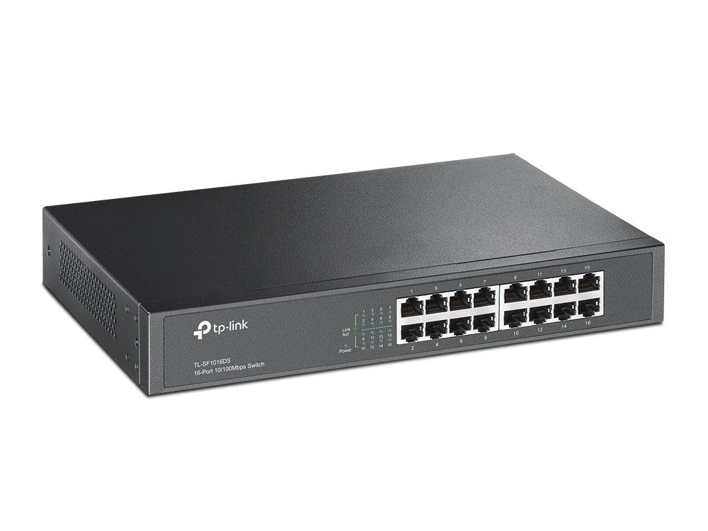 TL-SF1016DS 16-Port 10/100Mbps Switch Netzwerk-Switch