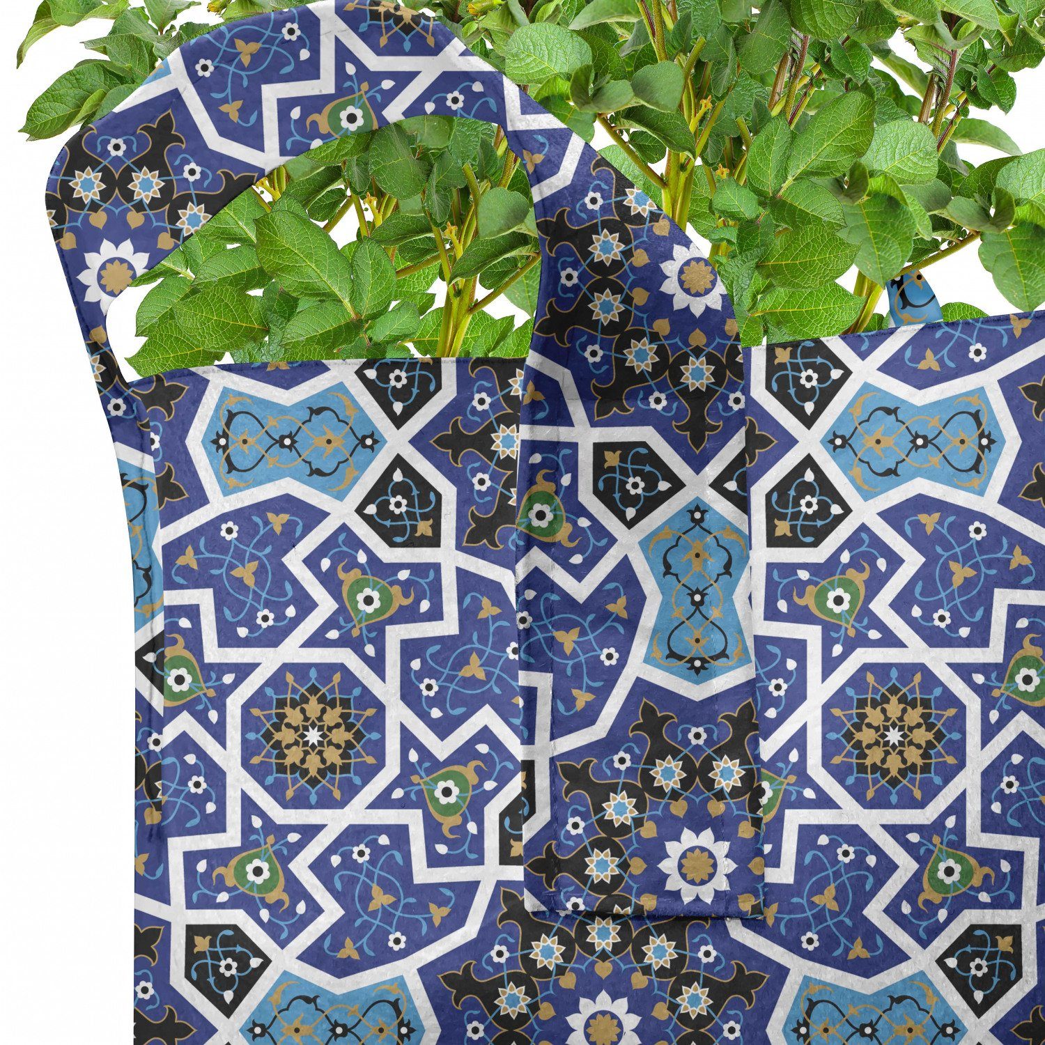 Persian Arabisch Entwurf Abakuhaus Pflanzen, Gypsy hochleistungsfähig mit Stofftöpfe für Pflanzkübel Griffen