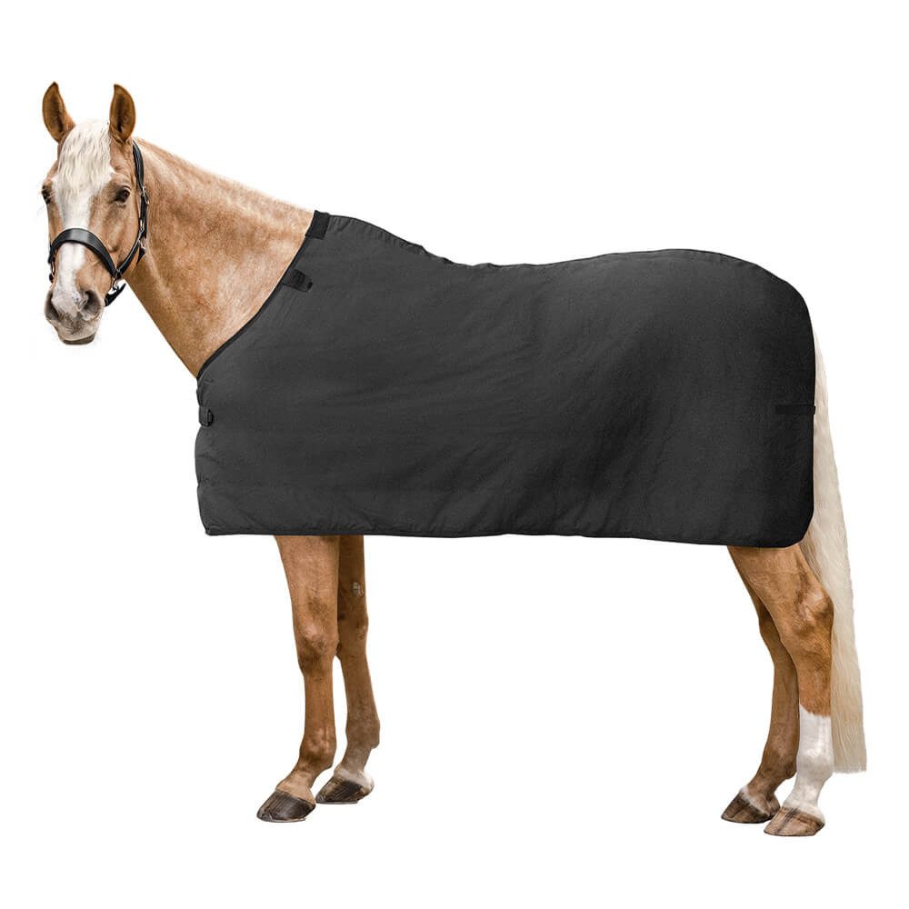 Waldhausen Pferde-Regendecke Waldhausen Economic Fleece Unterdecke - schwarz