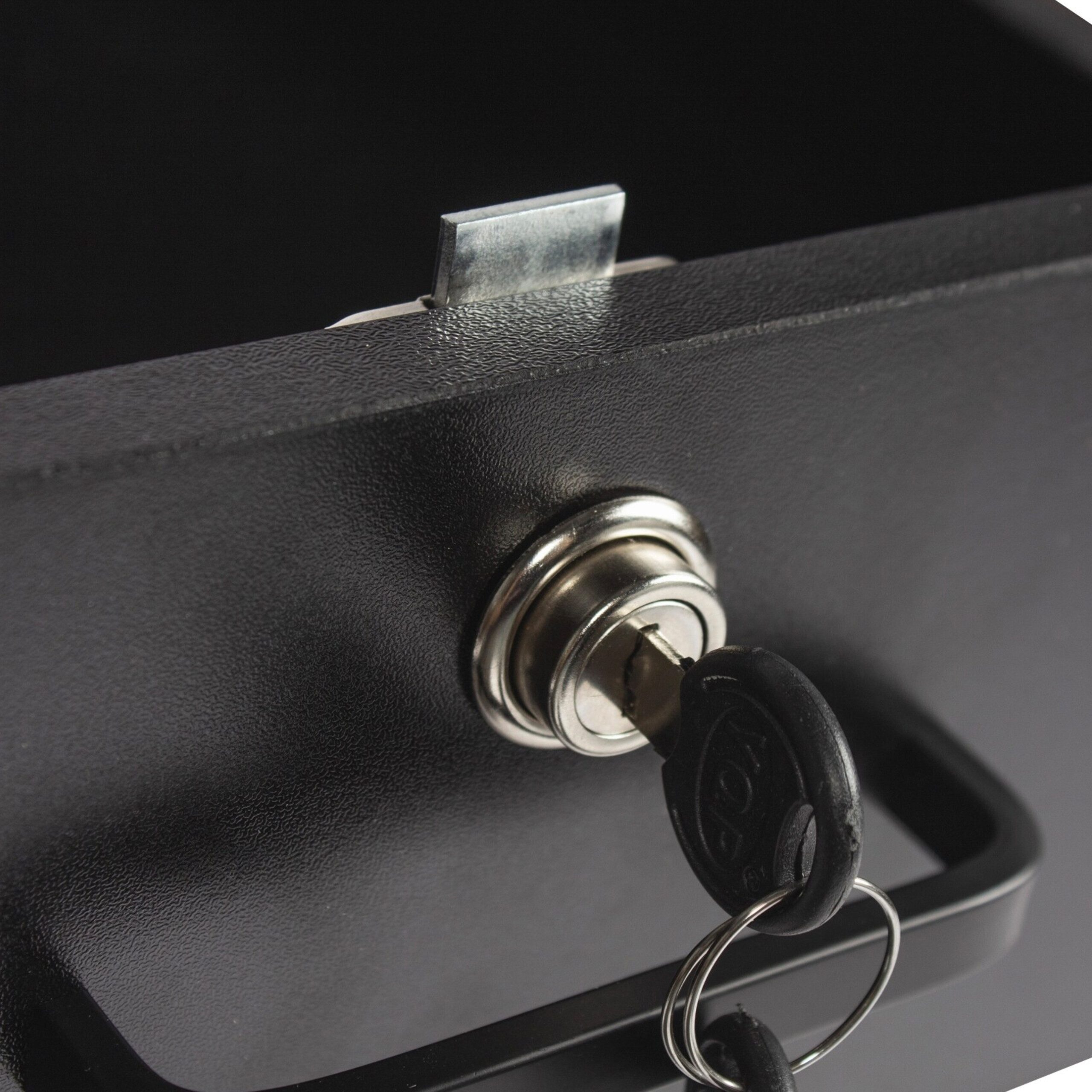 relaxdays Rollcontainer Abschließbarer Rollcontainer, schwarz