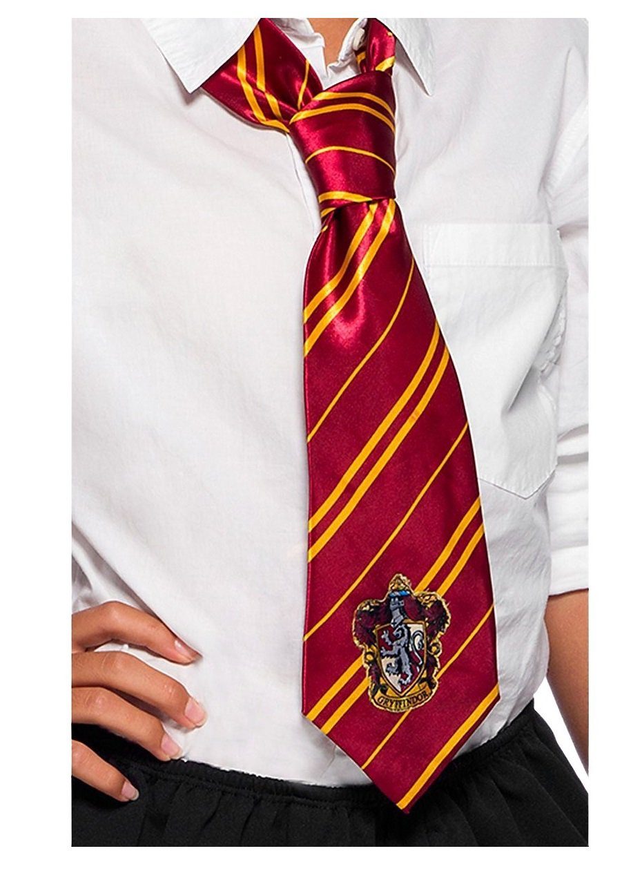 Rubie´s Zauberer-Kostüm Harry Potter Gryffindor Krawatte, Auffällige Krawatte im Stil der Harry Potter-Schuluniform