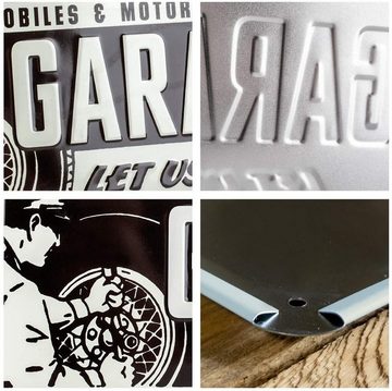 Nostalgic-Art Metallschild Hängeschild - Best Garage - Garage