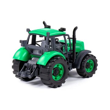 Polesie Spielzeug-Auto Spielzeug Traktor 91222, Schwungantrieb Motorhaube aufklappbar ab 3 Jahre