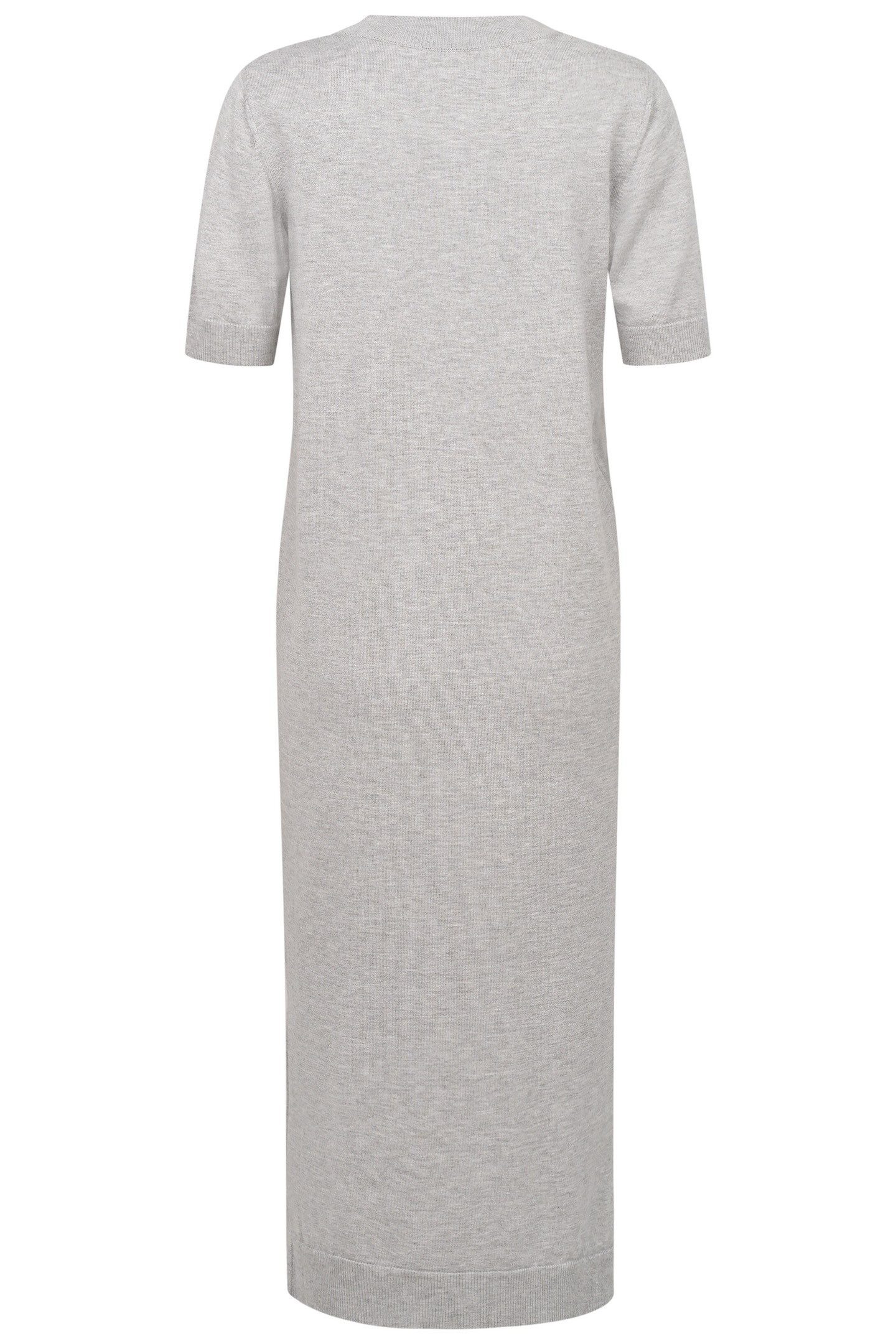 bugatti Strickkleid mit kurzen Ärmeln & Seitenschlitzen