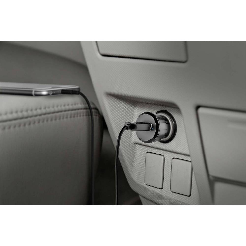 VOLTCRAFT KFZ-USB-Ladegerät VC-11507505 USB-Ladegerät (Qualcomm Quick Charge 3.0)