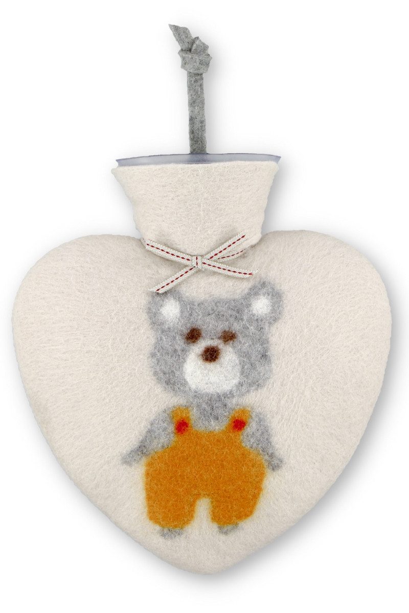 Dorothee Lehnen Wärmflasche Wärmflasche - TEDDY - cremebeige