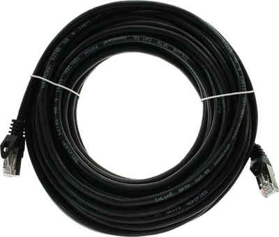 Inline schwarz 30m LAN-Kabel