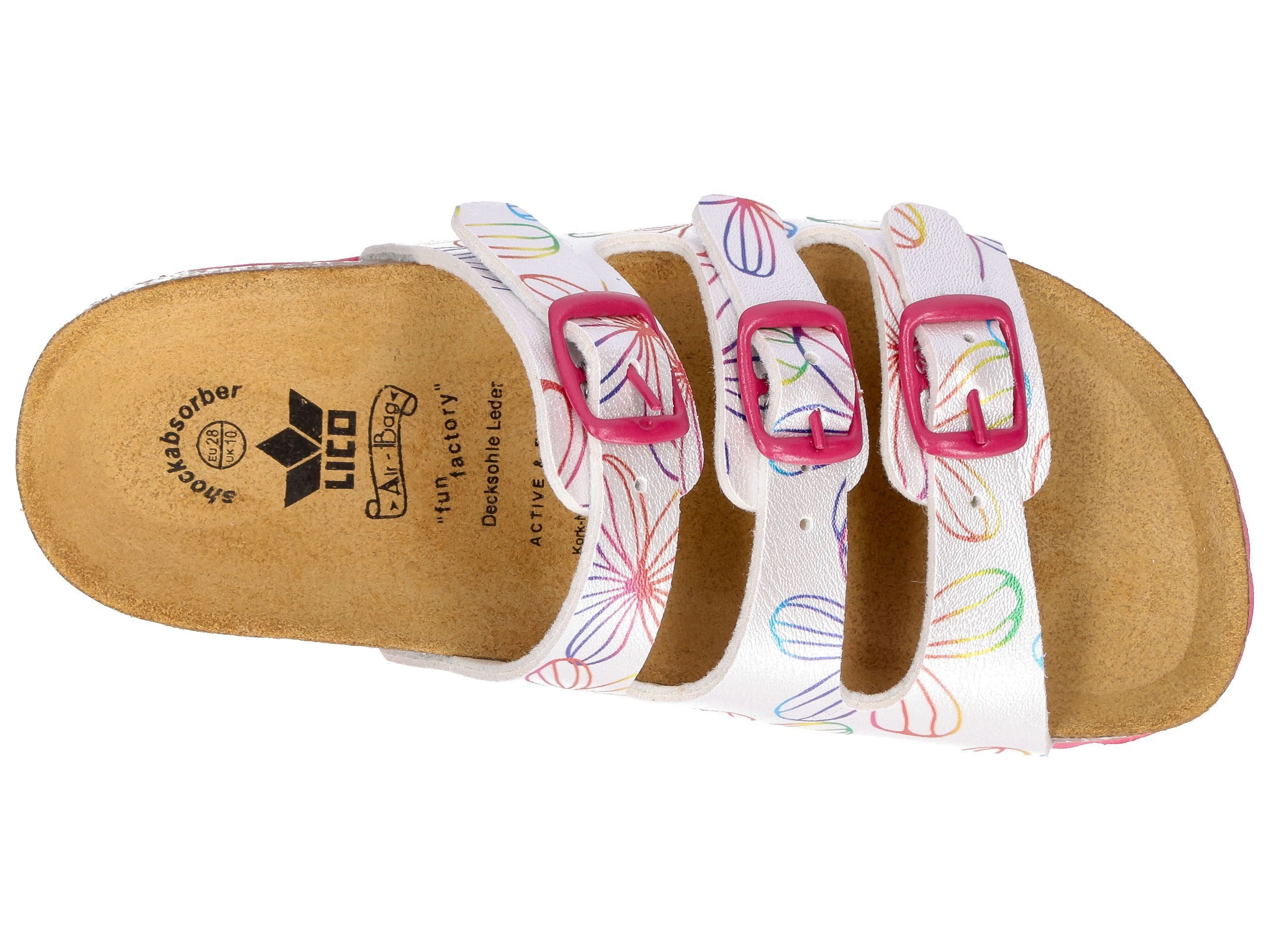 Lico Pantolette Bioline Flower Kids Pantolette – Bild 5 von 5