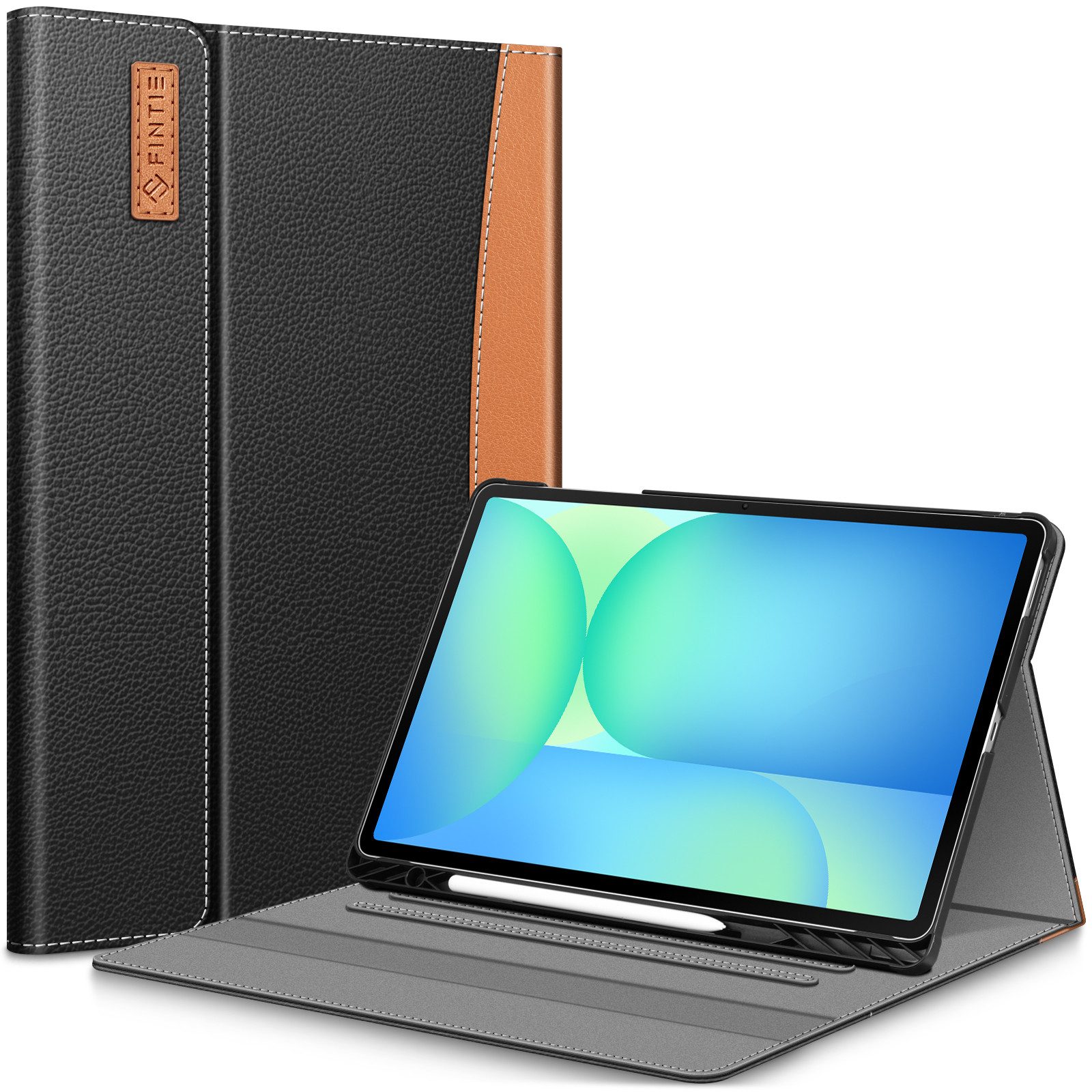 Fintie Tablet-Hülle für Samsung Galaxy Tab S10 FE+ Plus 13.1 Zoll 2025 Tablet, Folio Hülle, mit Multi-Winkel Betrachtung, S Pen Halter und Dokumentenfach