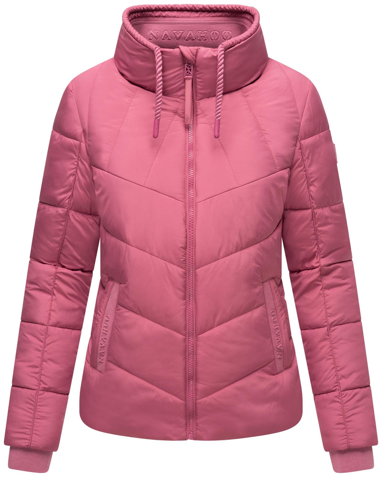 Navahoo Steppjacke Liebesfee 14 gesteppte Damenjacke mit wattiertem Stehkragen