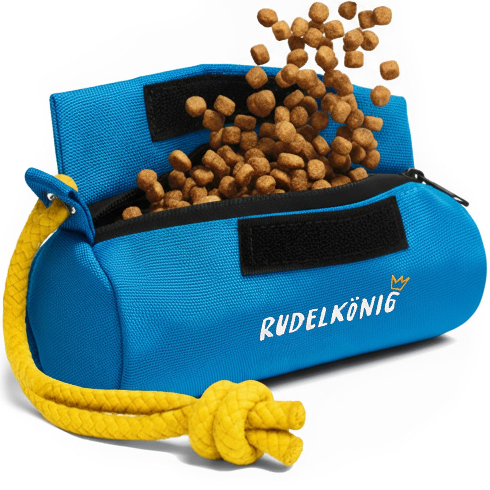 Rudelkönig Tier-Intelligenzspielzeug Futterbeutel für Hunde, Apportierbeutel für Hundetraining, Futterdummy, Polyester, (1-tlg) Robuster Trainingsdummy für Nass- und Trockenfutter