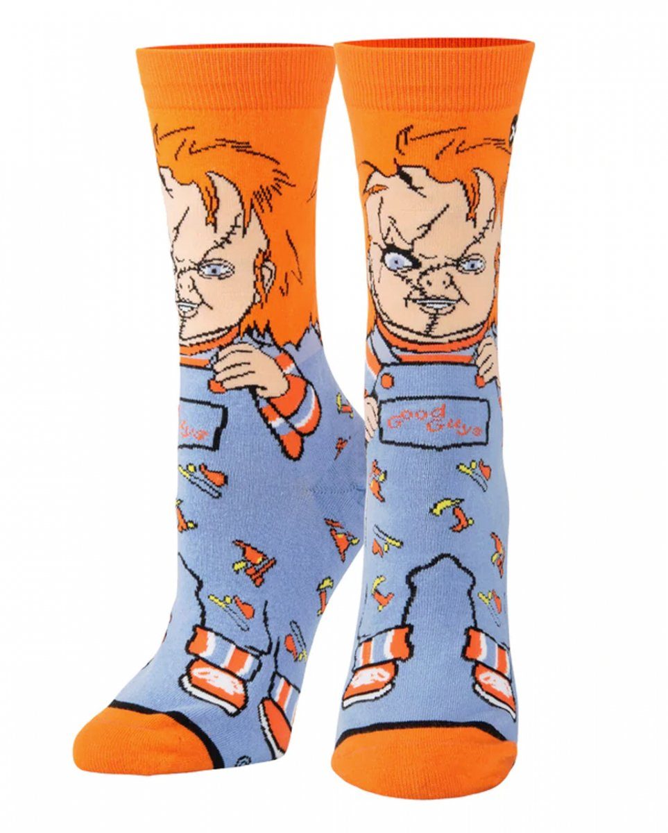 Horror-Shop Dekofigur Chucky die Mörderpuppe Good Guys Damen Horror Sock