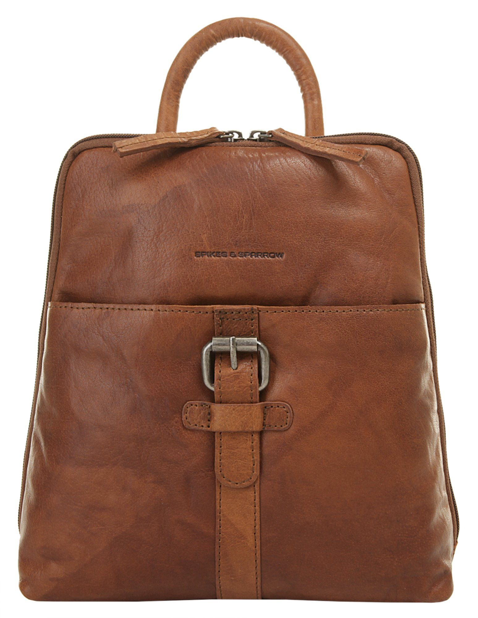 Spikes & Sparrow Cityrucksack, echt Leder