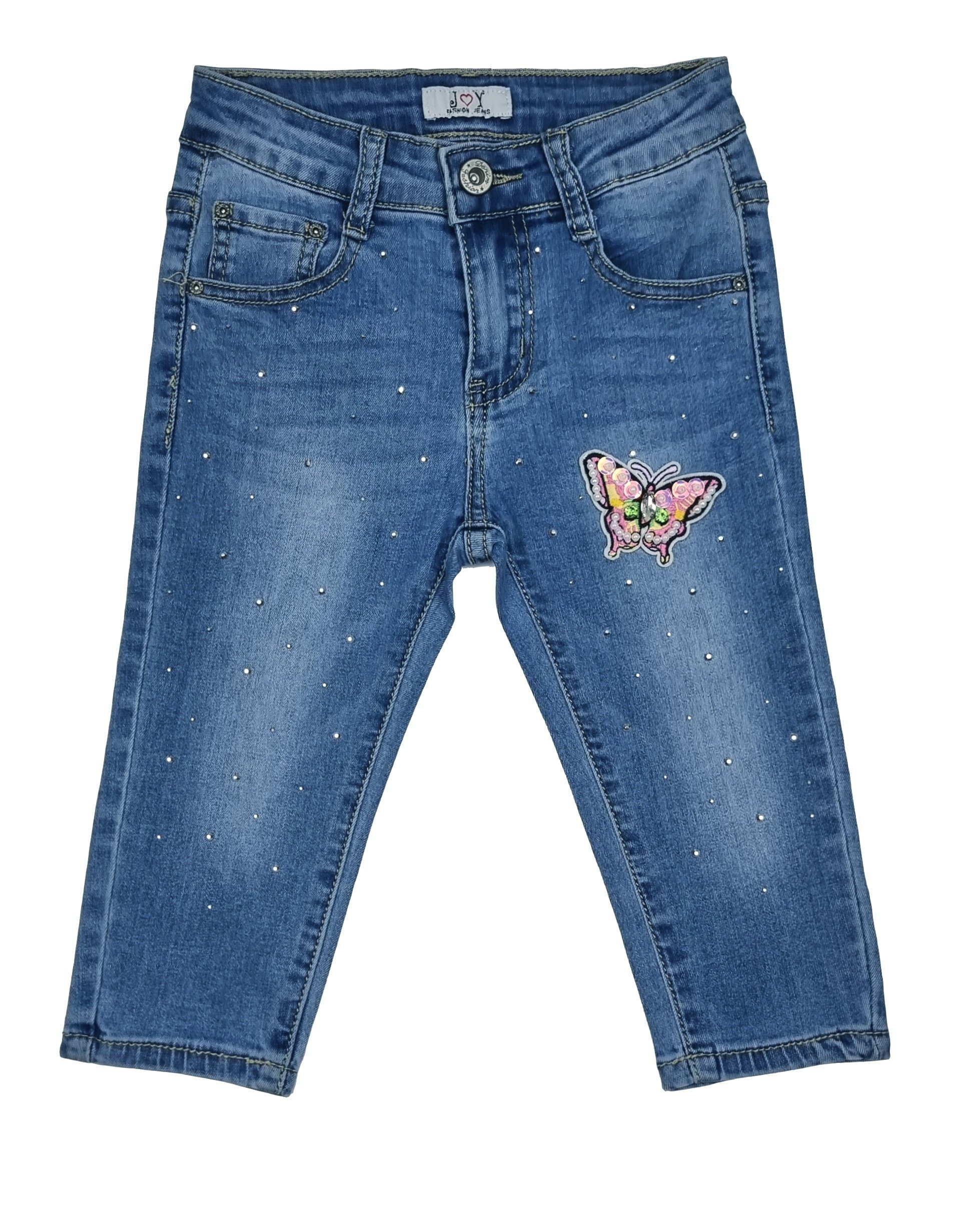 Girls Fashion Caprijeans Capri, Sommerhose, Mn6316