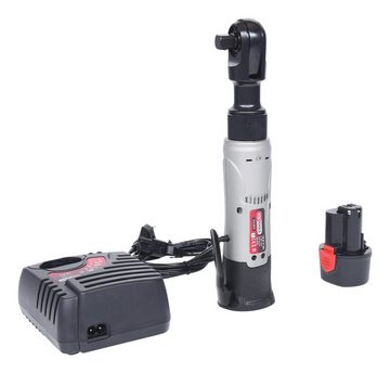 KS Tools Umschaltknarre, 1/2" Akku, 62 Nm, 180 U/min 10,8V, mit 1 Akku und 1 Ladegerät