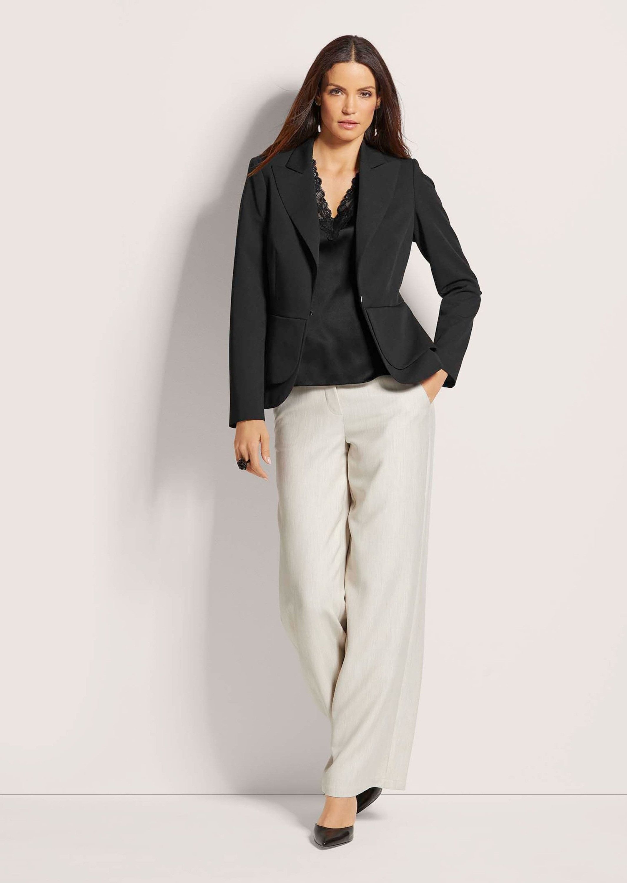 MADELEINE Kurzblazer Kurzer Schößchen-Blazer günstig online kaufen