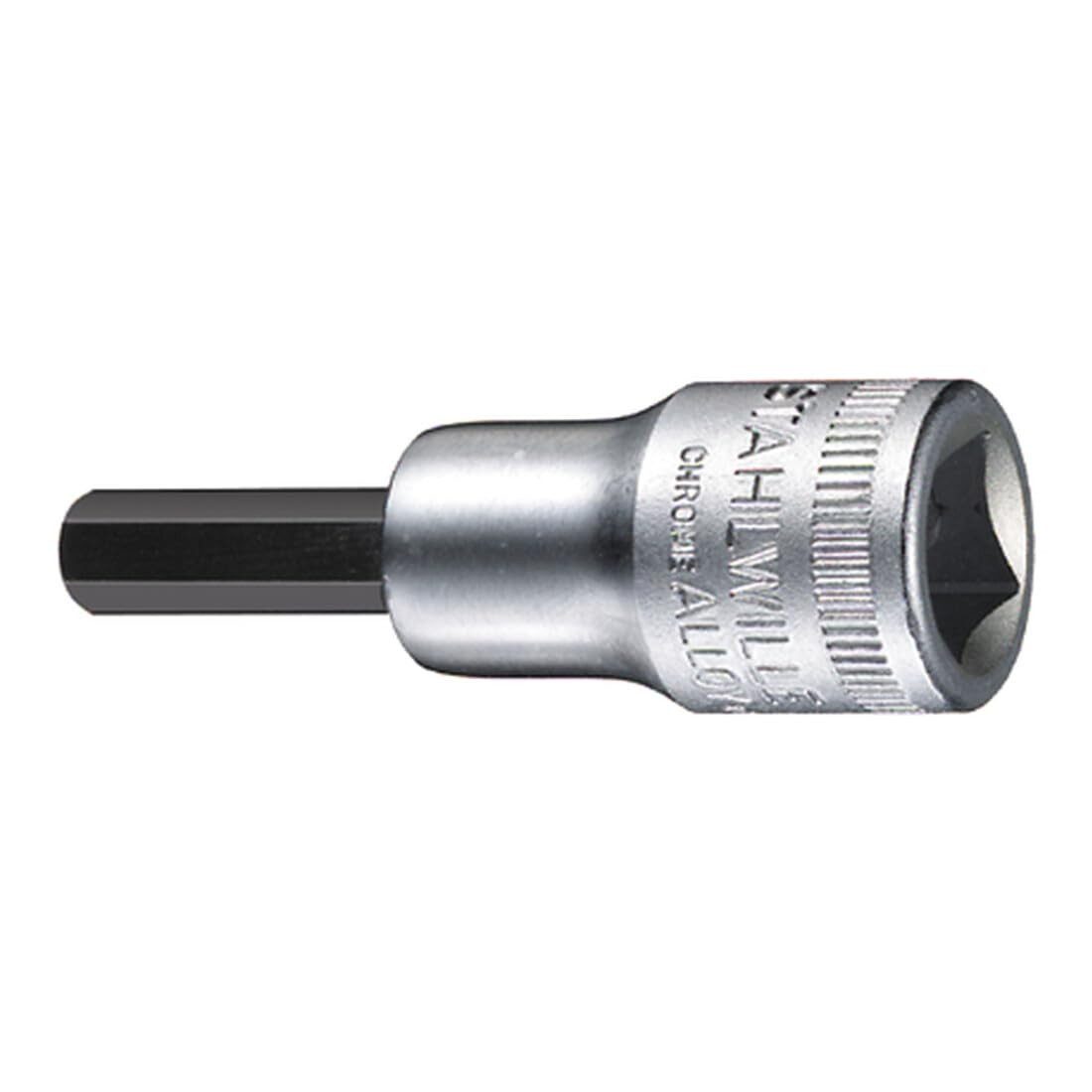 Stahlwille Steckschlüssel Stahlwille 3/8" (10mm) INHEX-Einsatz SW.8mm L.52mm