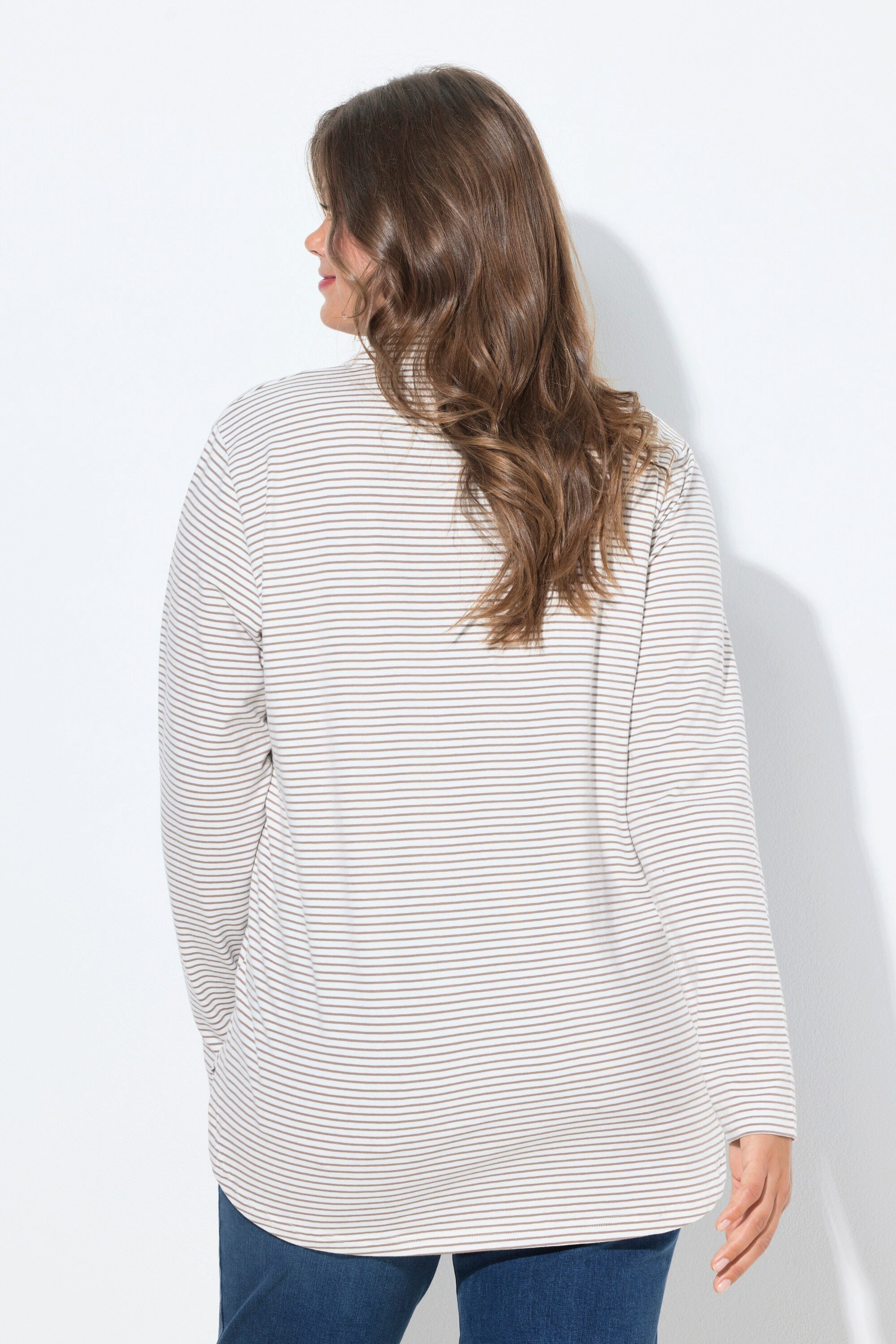 Laurasøn Poloshirt Ringelshirt Polokragen Langarm