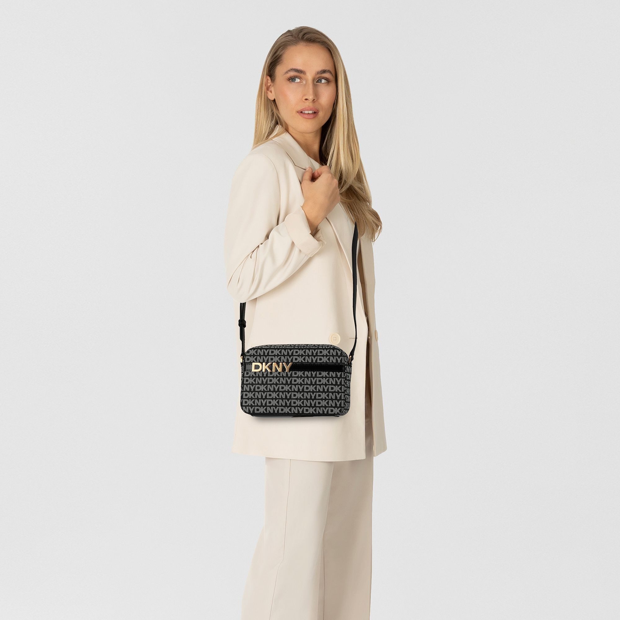 DKNY Umhängetasche Avril, Polyurethan