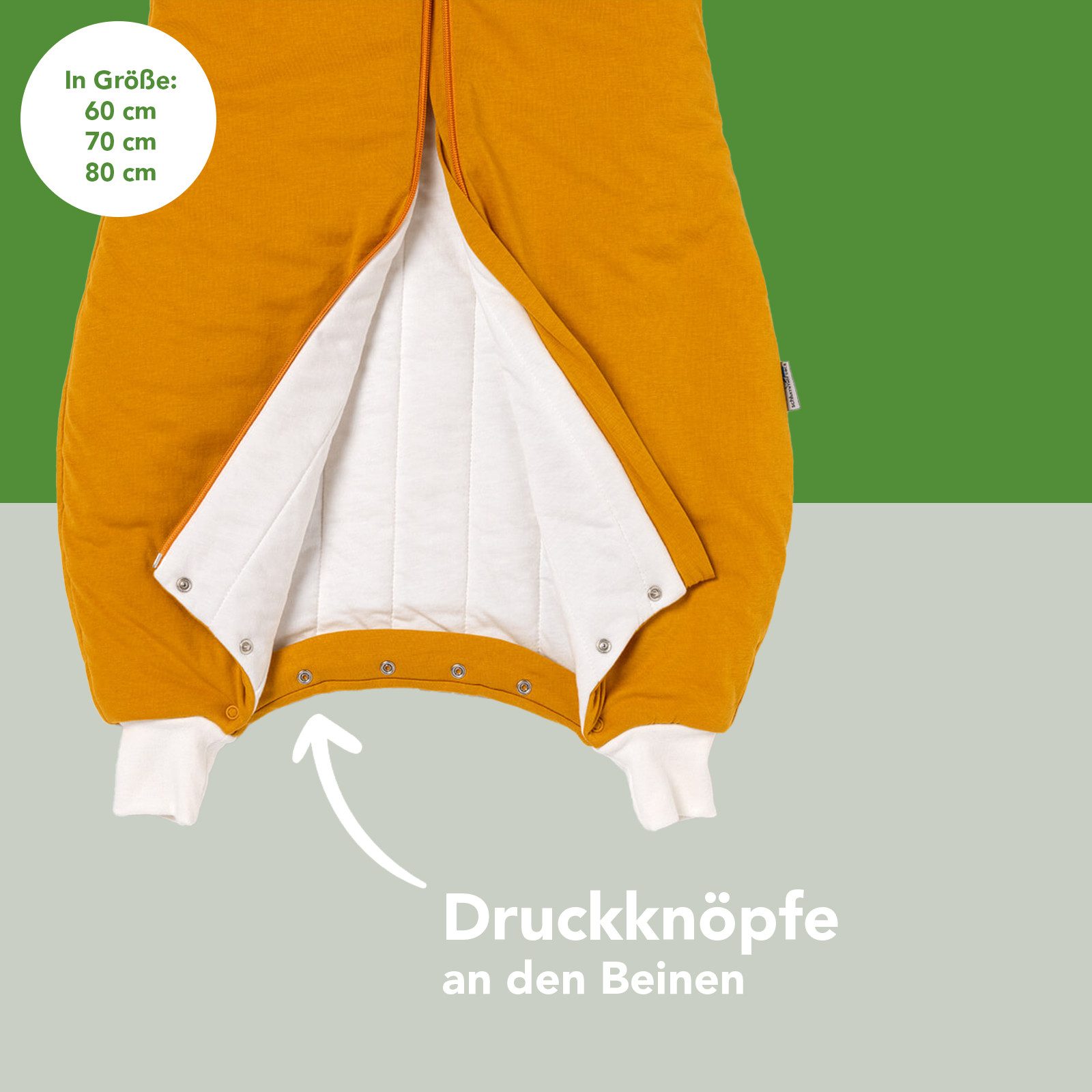 Schlummersack Kinderschlafsack Schlafsack mit Füßen, 1.0 günstig online kaufen