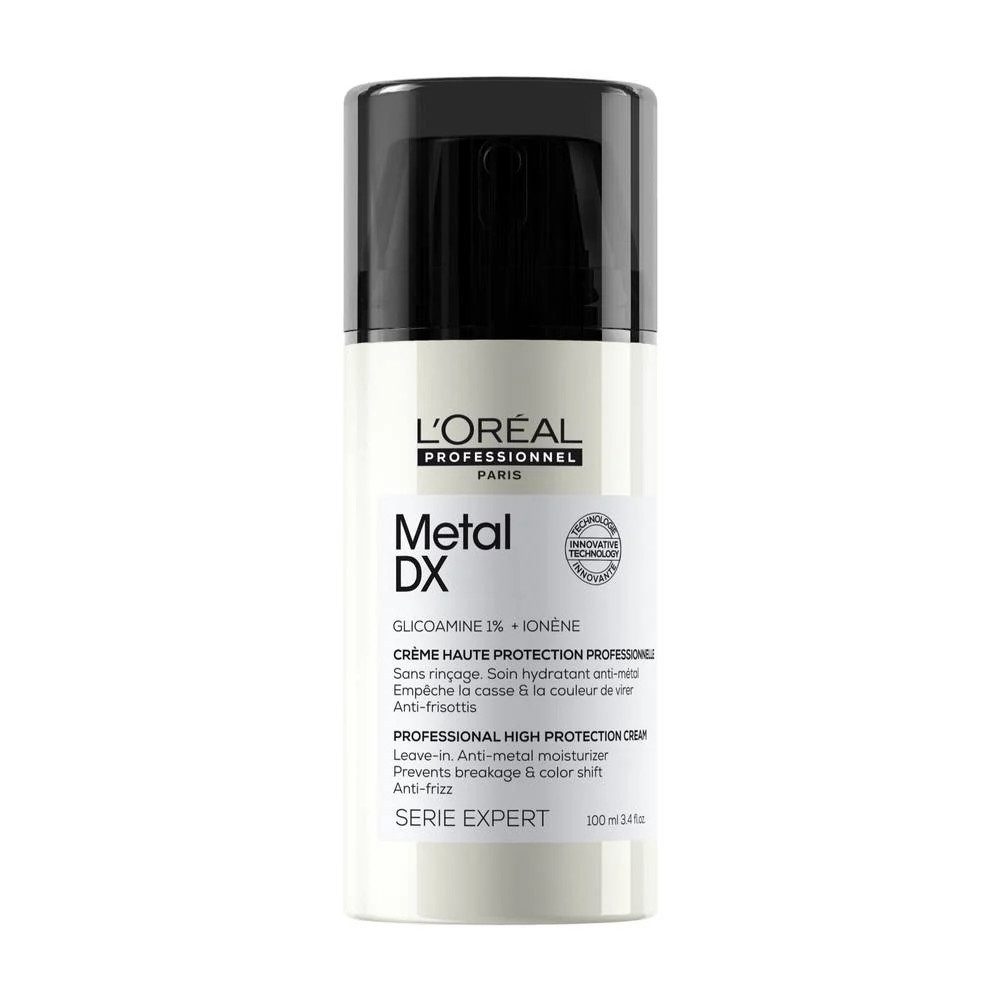 L'ORÉAL PROFESSIONNEL PARIS Leave-in Pflege L'Oréal Metal DX High Protection Cream 100 ml Hitzeschutz & Leave-In, Packung, 1-tlg., Leave-In Pflege mit Hitzeschutz