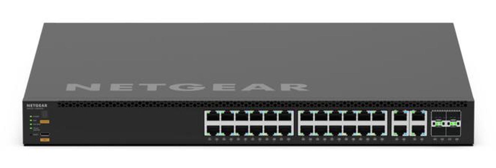 NETGEAR M4350-24M4X4V - Switch - L3 - managed - 24 x 100/1000/2.5G (PoE) Netzwerk-Switch