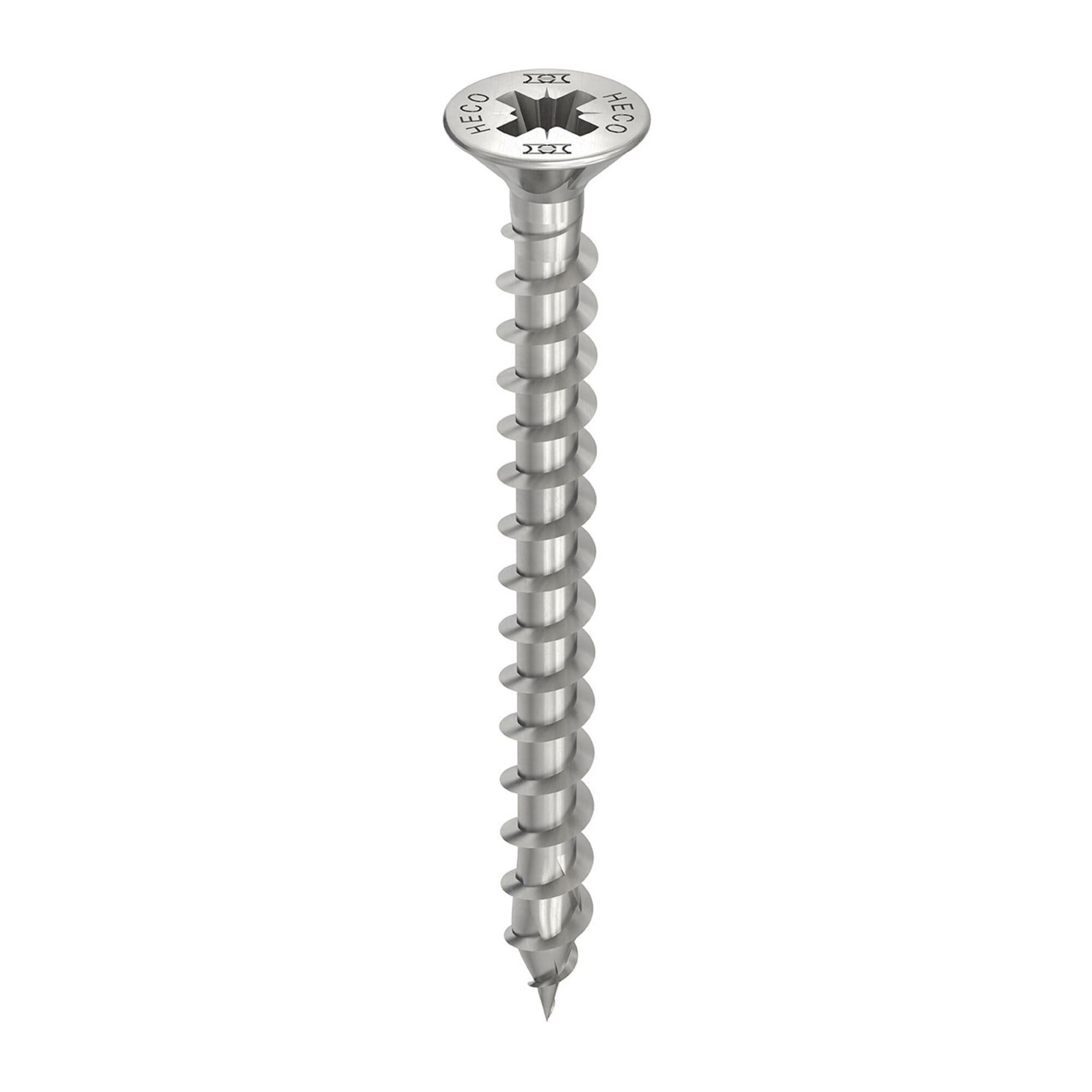 Heco Holzbauschraube HECO-TOPIX-plus A2 4,5 x 30, Senkkopf, Pozi-Drive, VVG 100 Stk