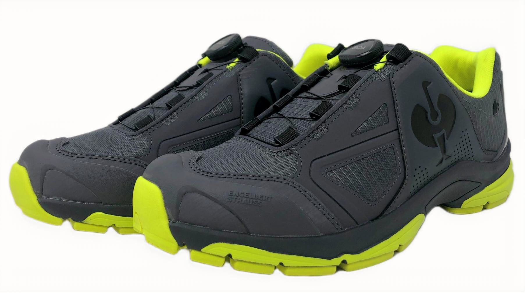 Engelbert Strauss Herren O2 Berufsschuh e.s. Minkar II rutschhemmend grau Sneaker wasserdicht