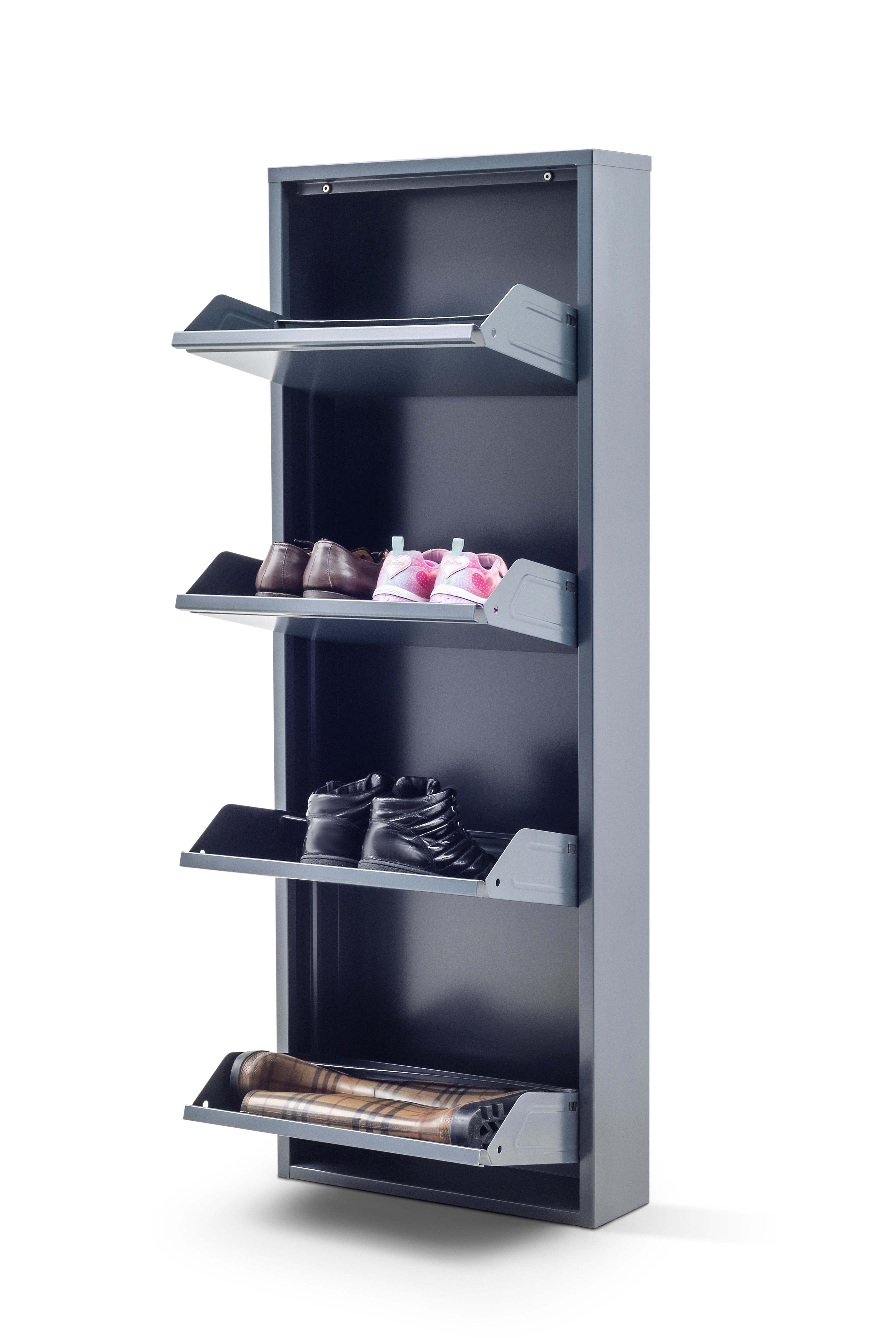 gowoll Schuhregal Schmal Schuhschrank Metall Schuhkipper günstig online kaufen