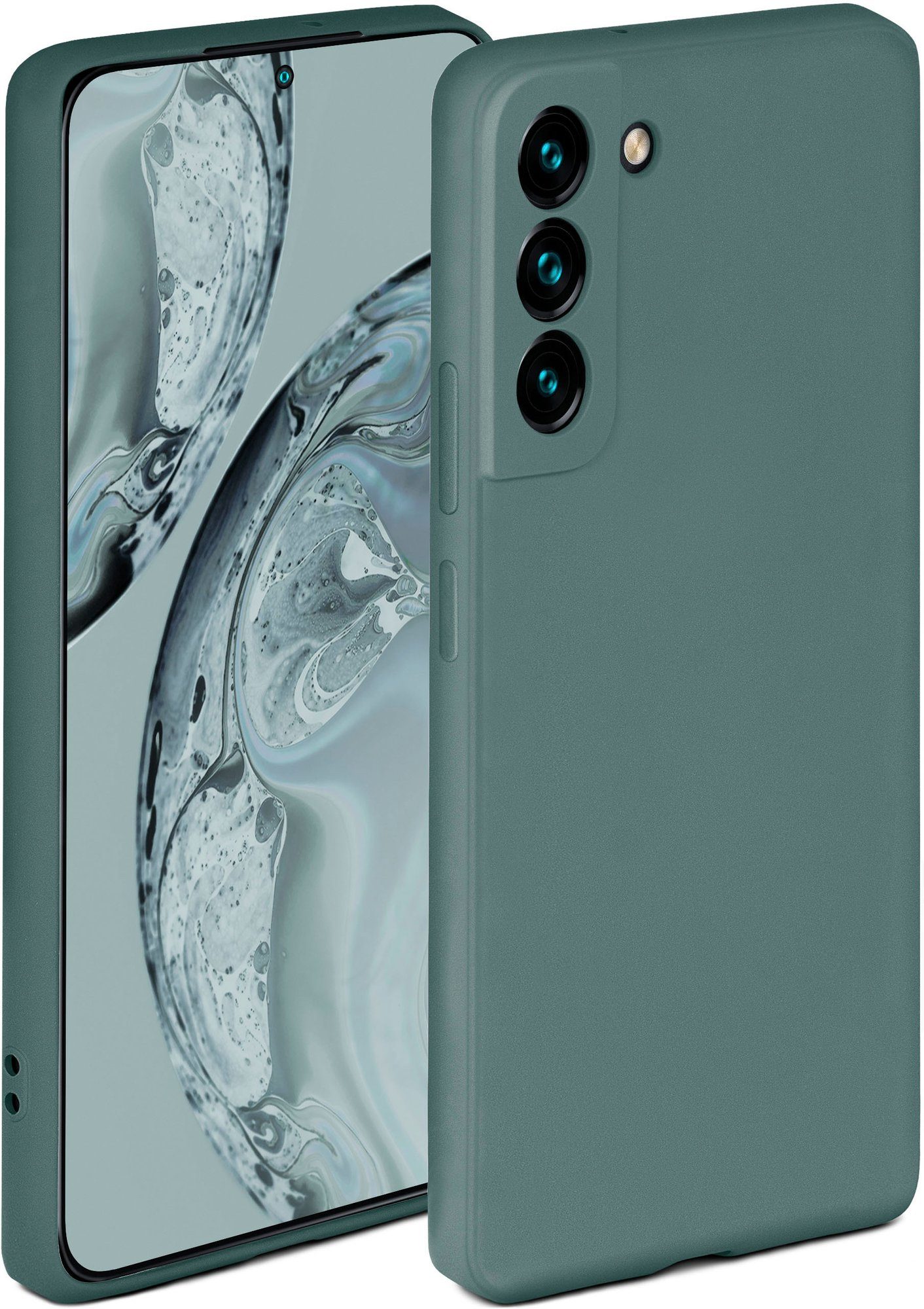 ONEFLOW Handyhülle ONEFLOW® Soft Case für Samsung Galaxy S22 Plus, Hülle aus Silikon, Back Cover mit Kameraschutz, weiche Silikonhülle