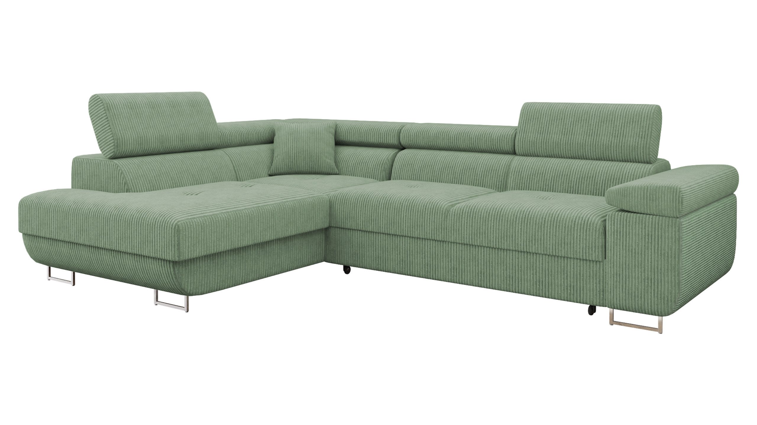 MIRJAN24 Ecksofa Torezio Cord, mit Bettkasten und Schlaffunktion, Einstellb günstig online kaufen