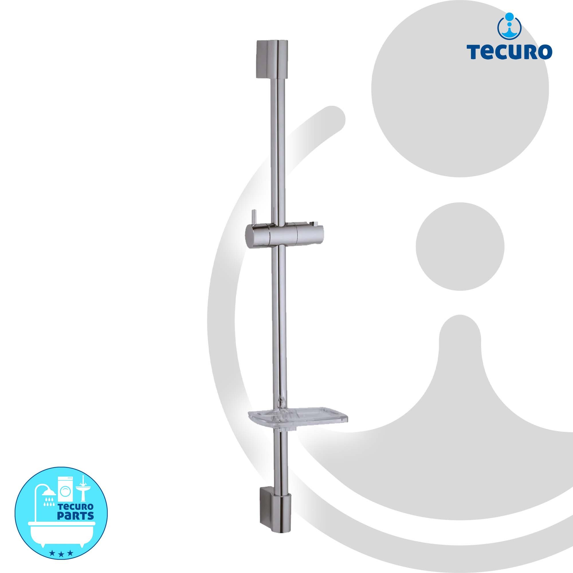 tecuro Duschstange Ø 22 mm Wandstange günstig online kaufen