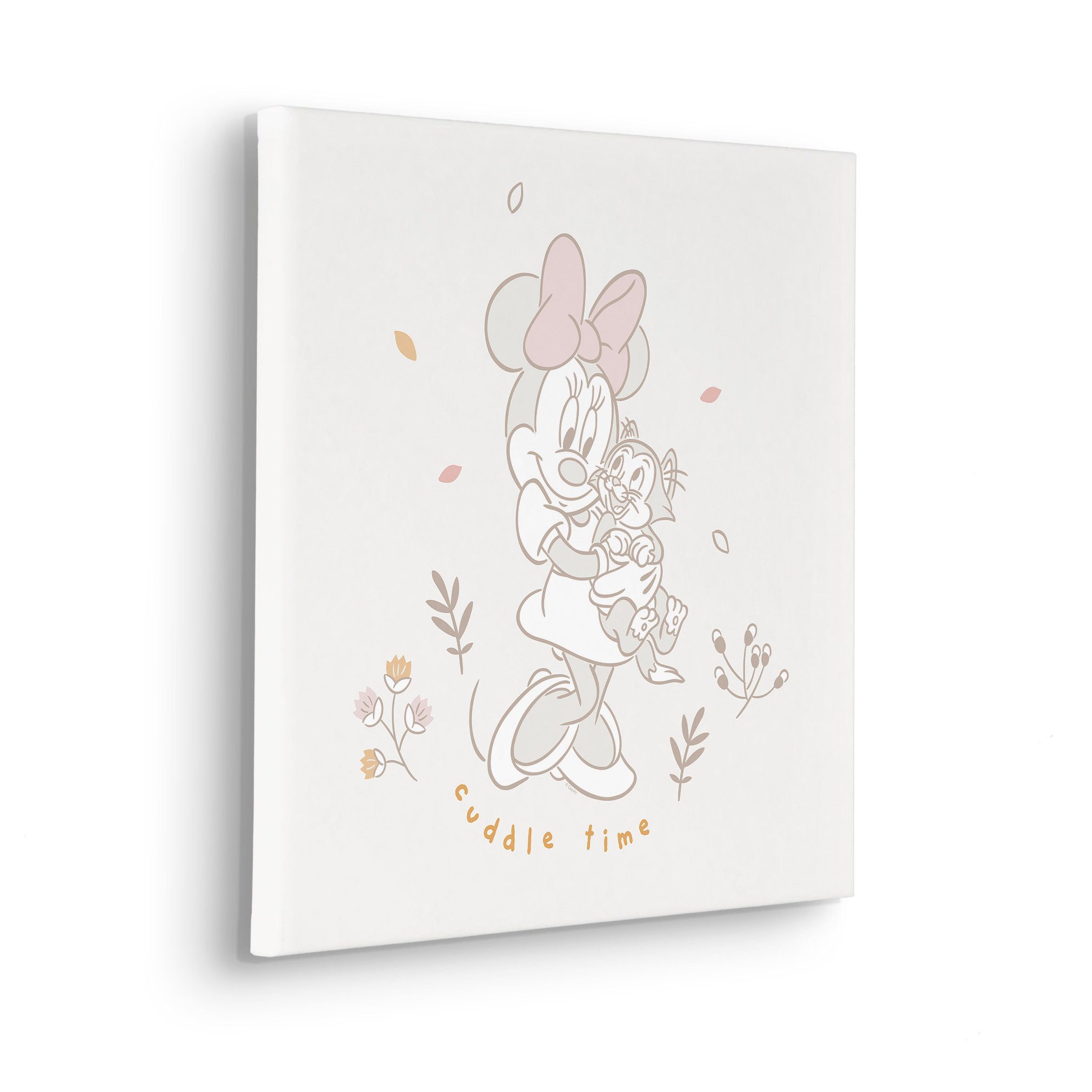 Komar Leinwandbild Disney Minnie Mouse Cuddle Time
