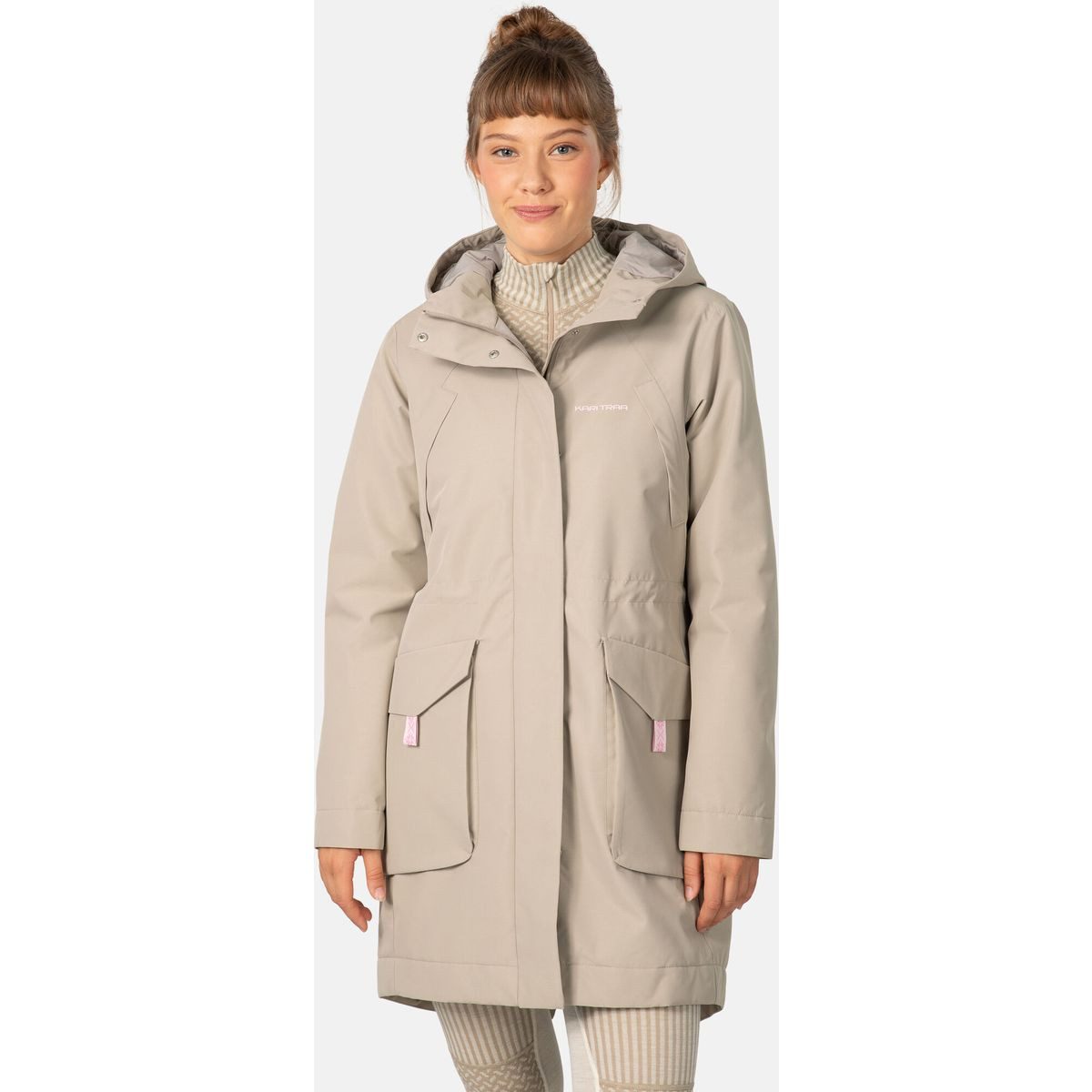 Kari Traa Outdoorjacke Mona Parka Stilvoller Damenparka für Alltag und Reisen, wasserdicht